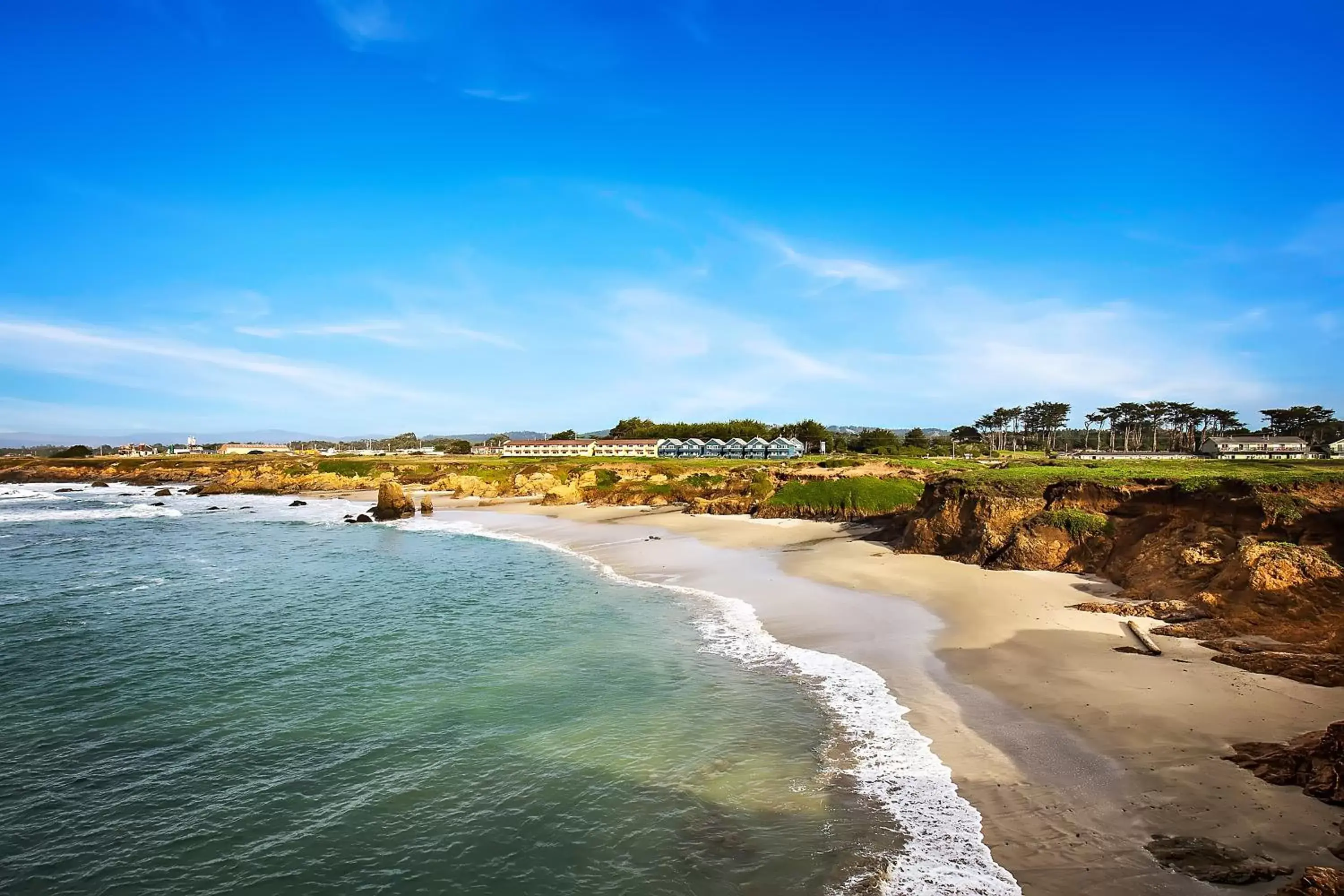 Natural landscape, Beach in Surf and Sand Lodge