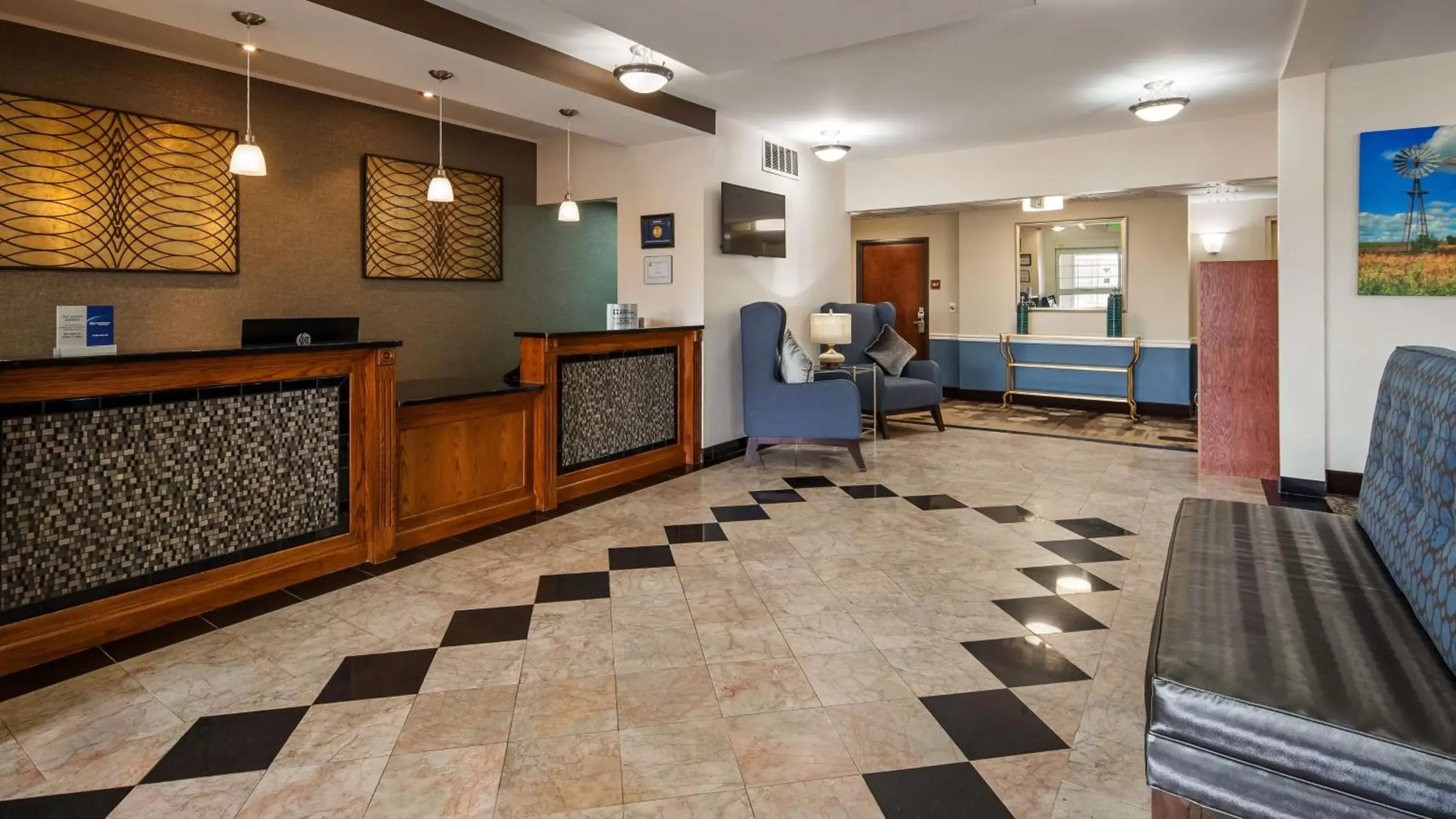 Lobby or reception, Lobby/Reception in Best Western Plus Wakeeney Inn & Suites