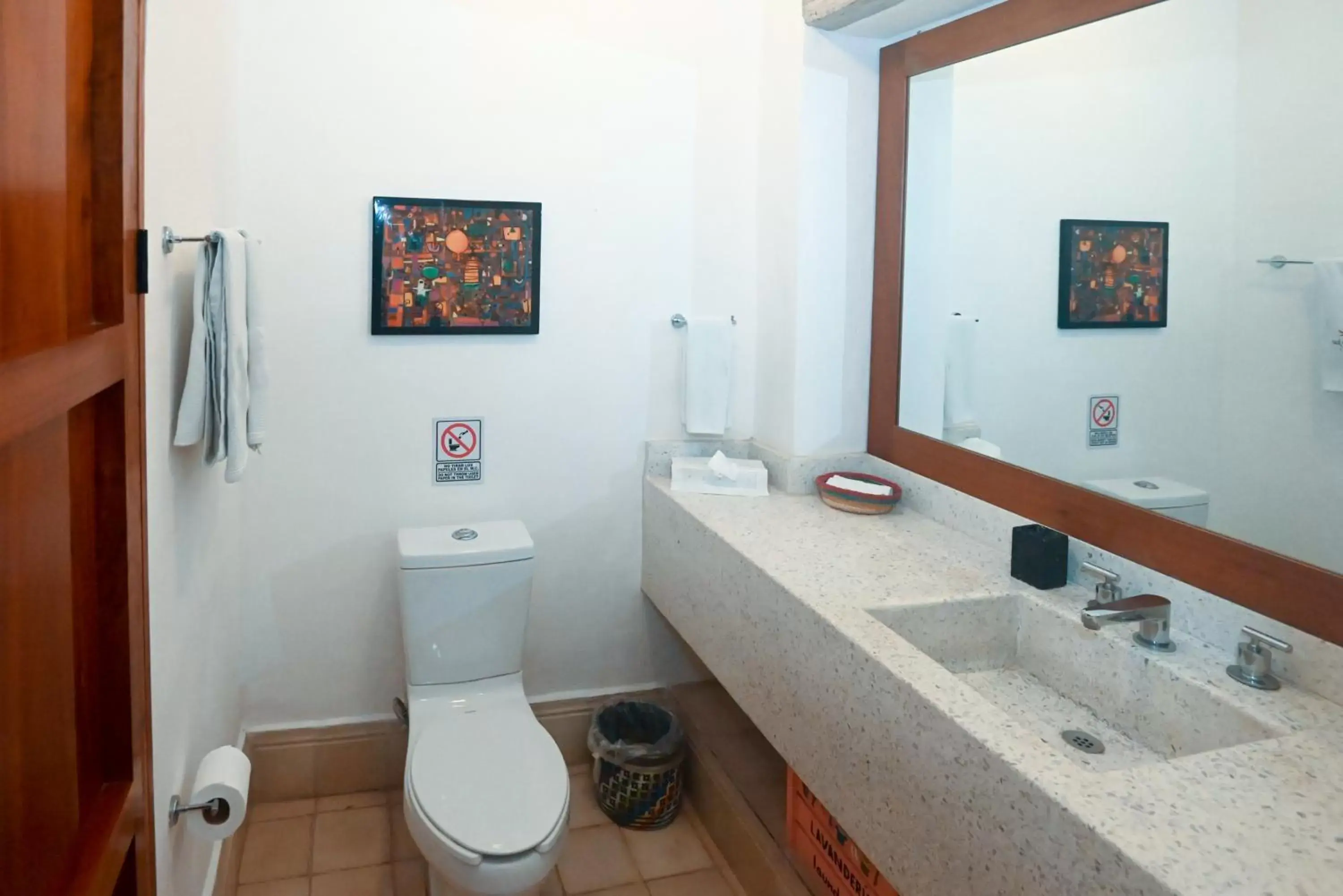 Bathroom in Hotel Posada San Juan