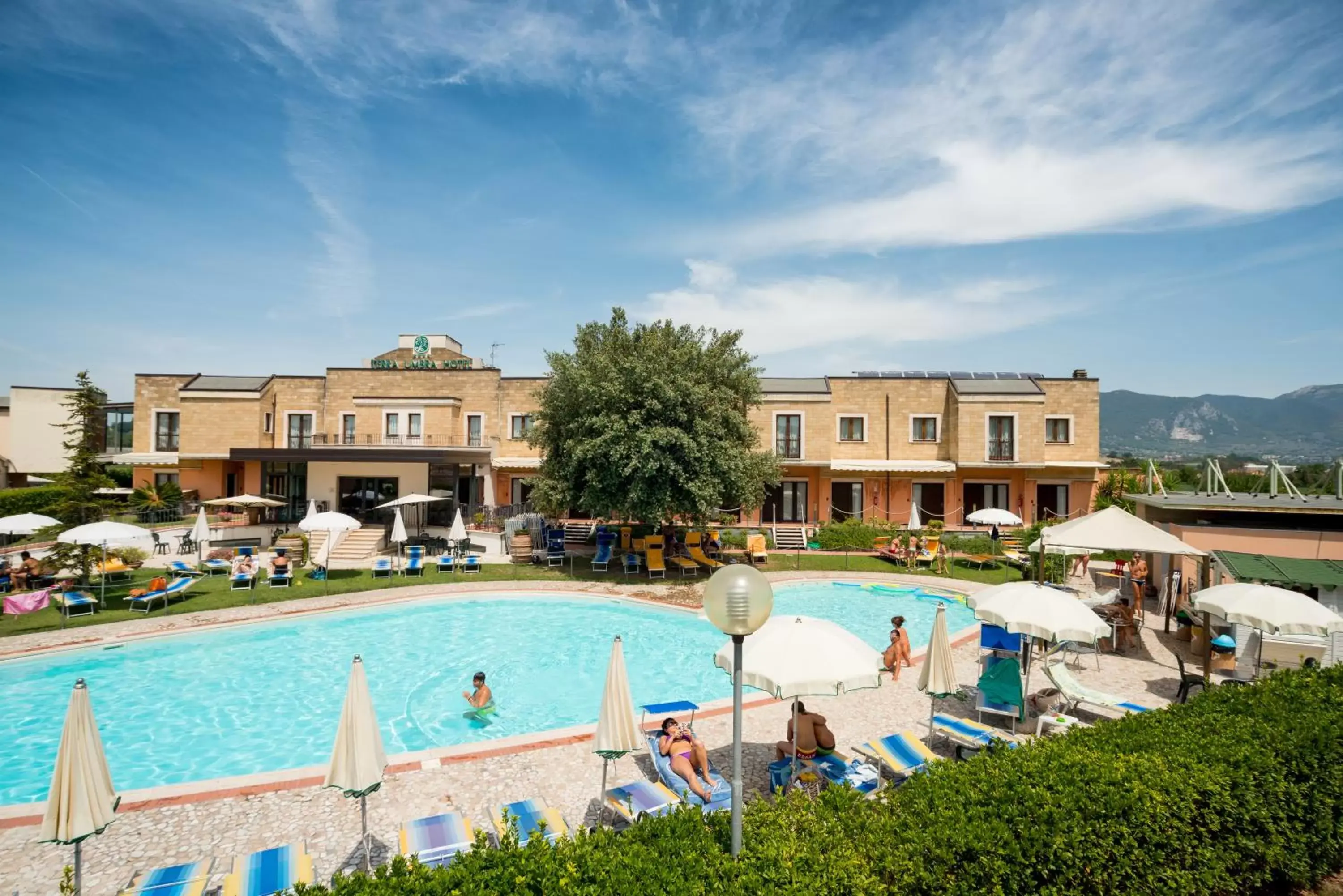 Facade/entrance, Swimming Pool in Terra Umbra Hotel