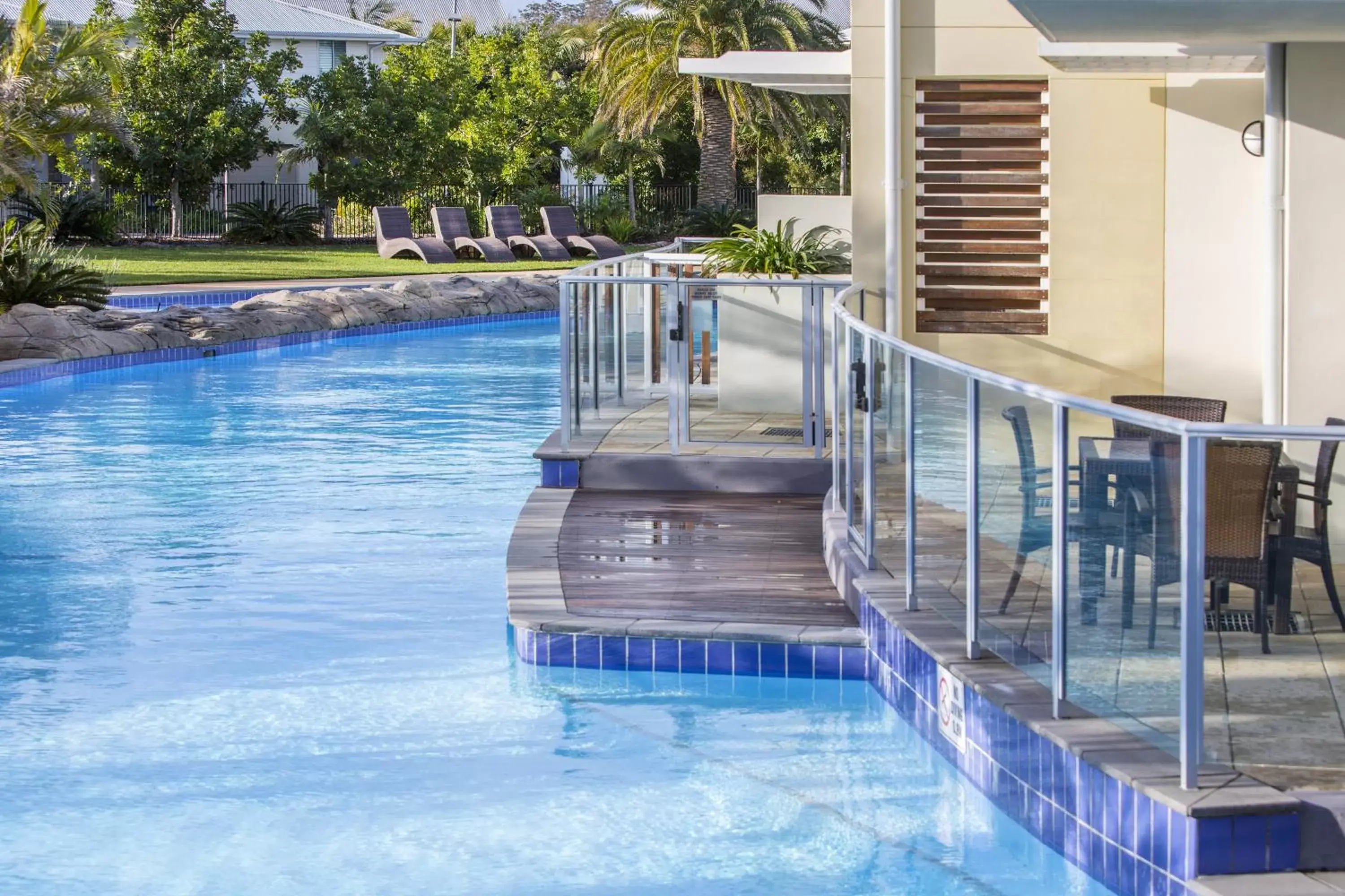 View (from property/room), Swimming Pool in Oaks Port Stephens Pacific Blue Resort