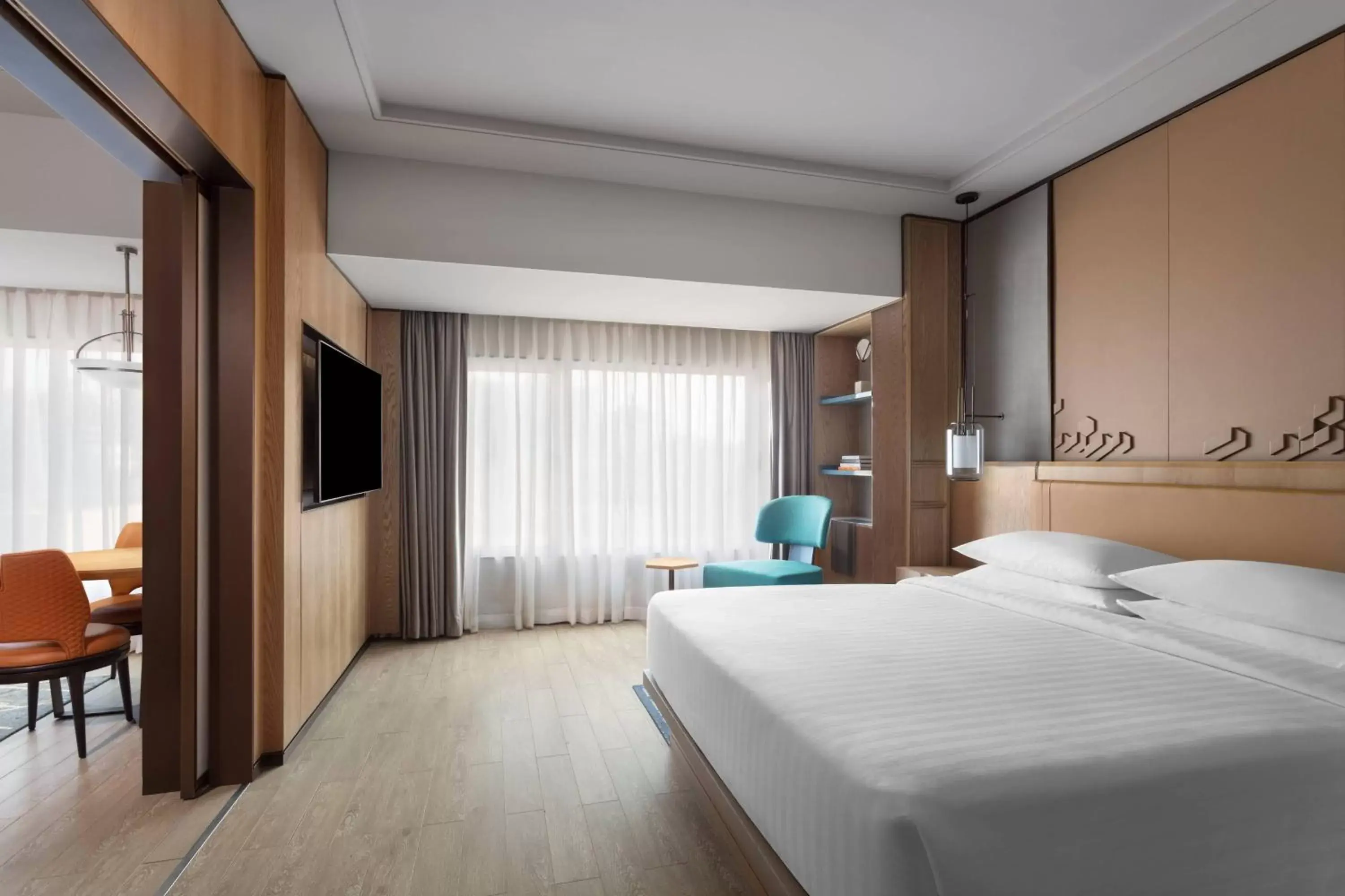 Bedroom in Surat Marriott Hotel