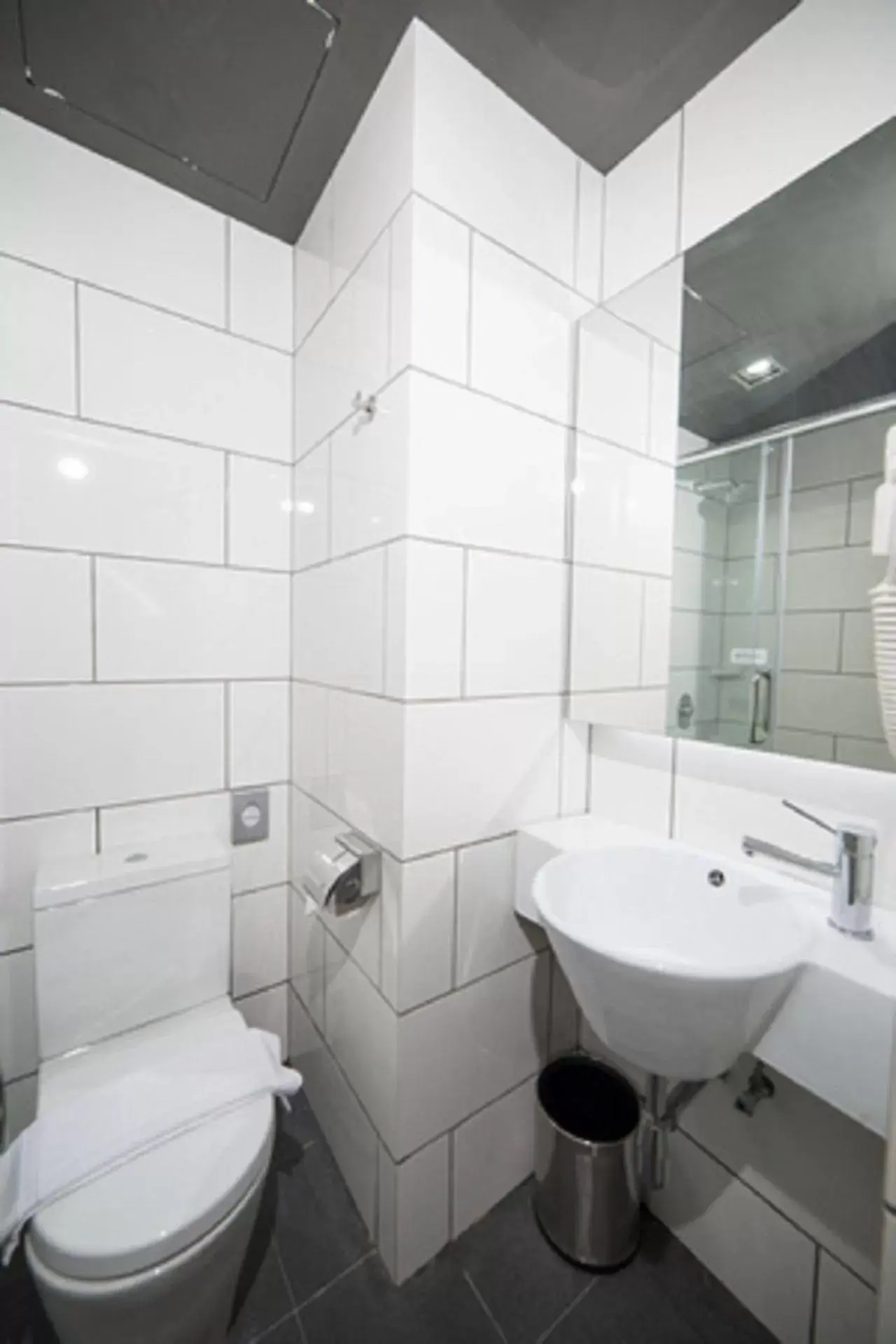 Toilet, Bathroom in Tune Hotel KLIA-KLIA2, Airport Transit Hotel