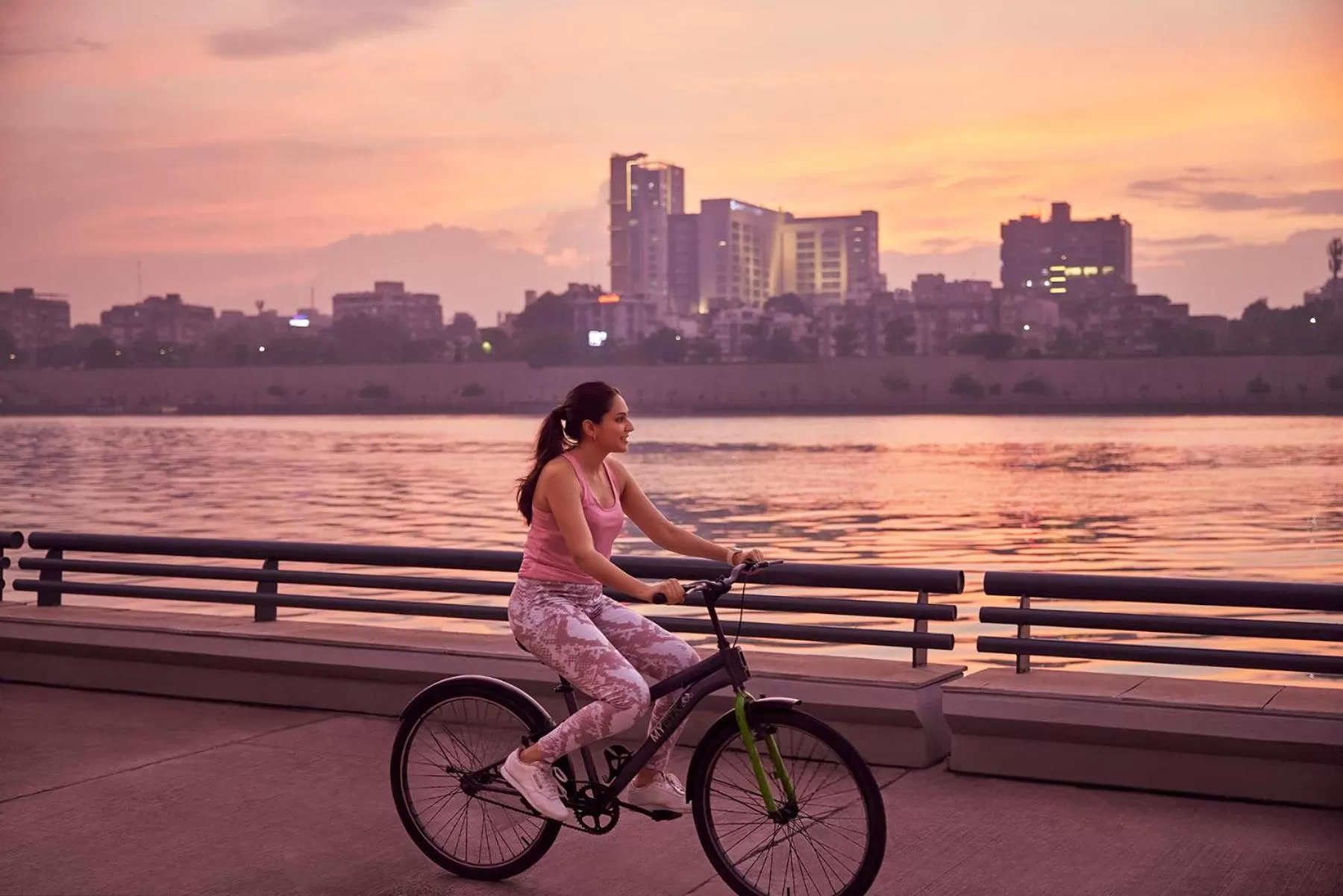 Cycling in Hyatt Regency Ahmedabad
