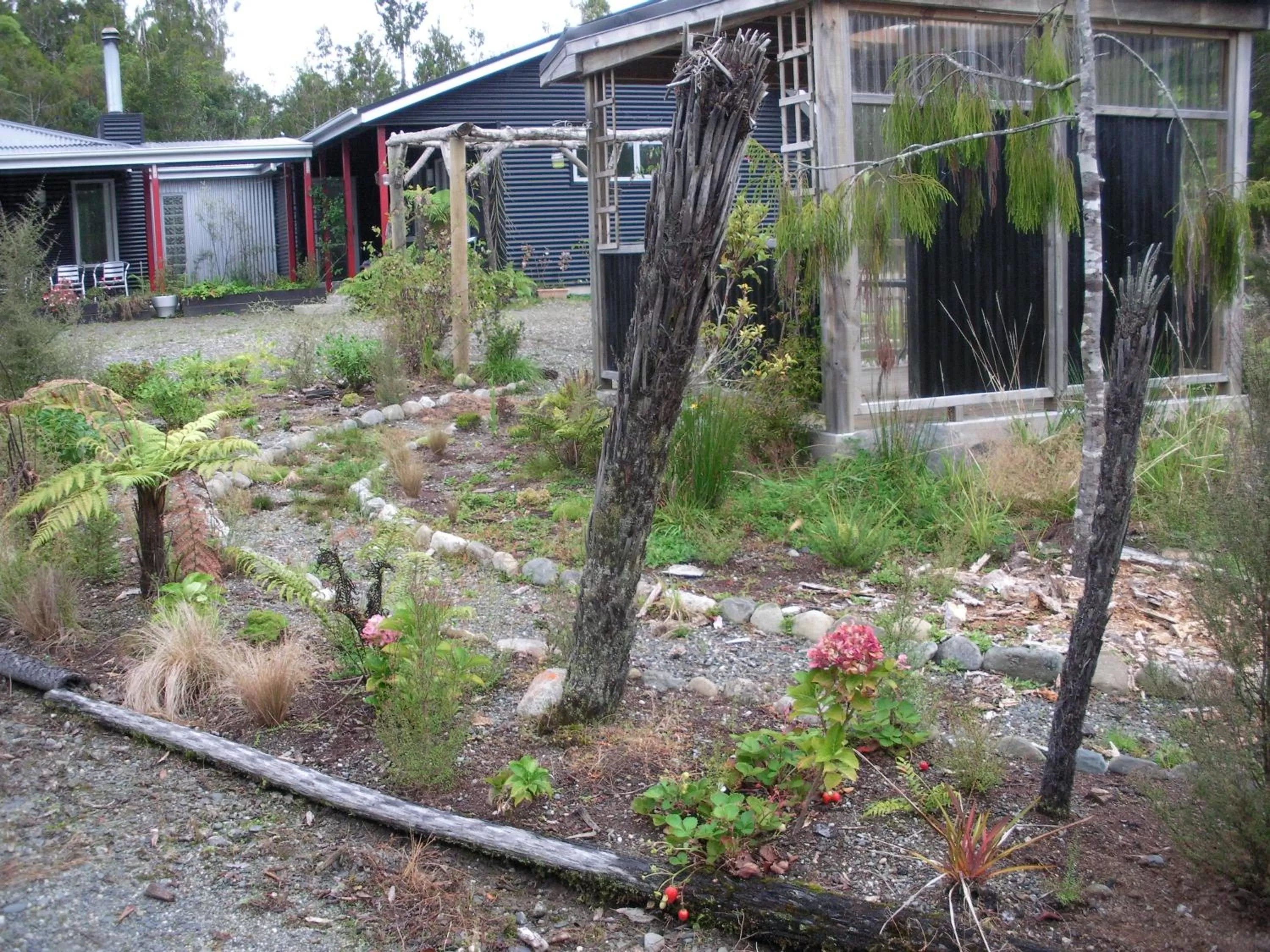 Garden in Mahinapua Retreat B&B