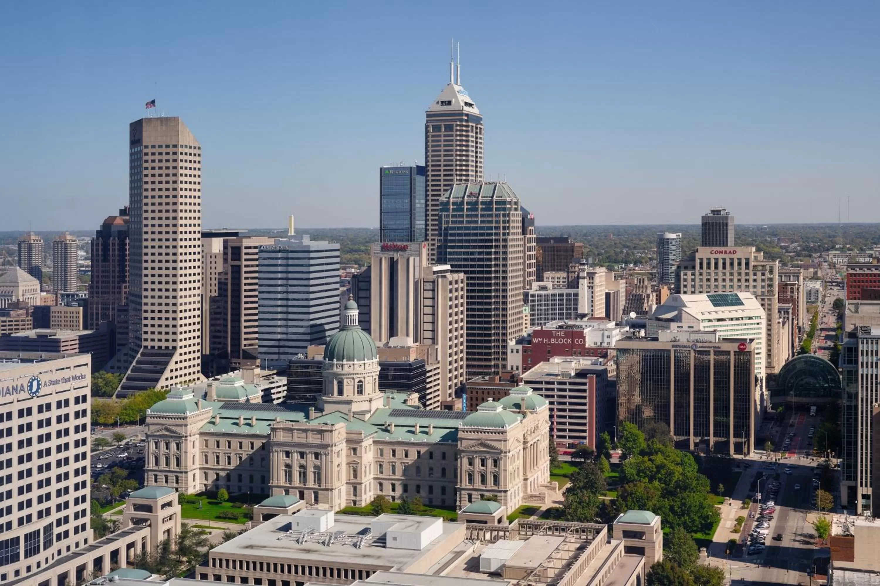 Photo of the whole room in JW Marriott Indianapolis