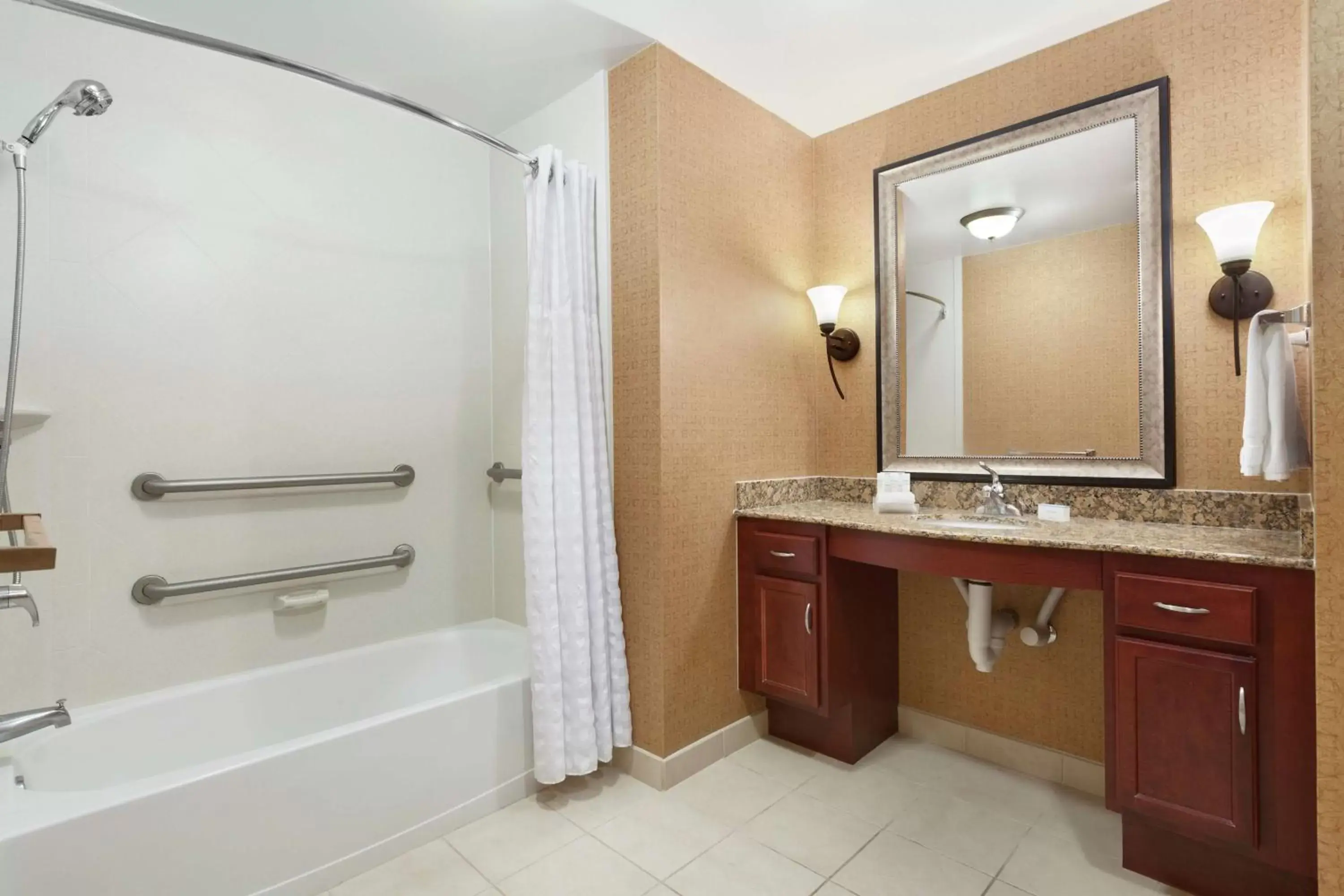 Bathroom in Homewood Suites Medford