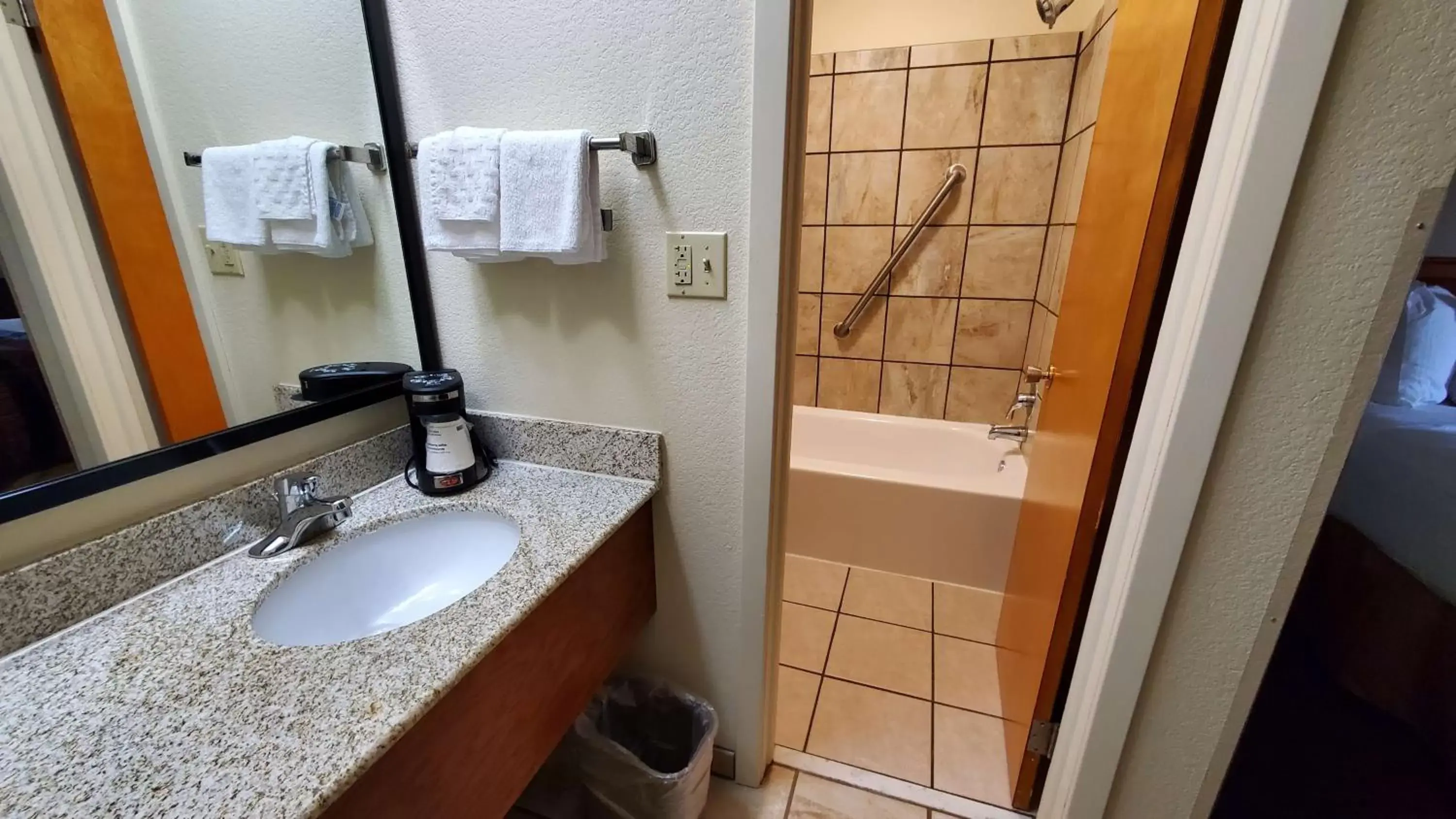 Bathroom in Best Western Plains Motel