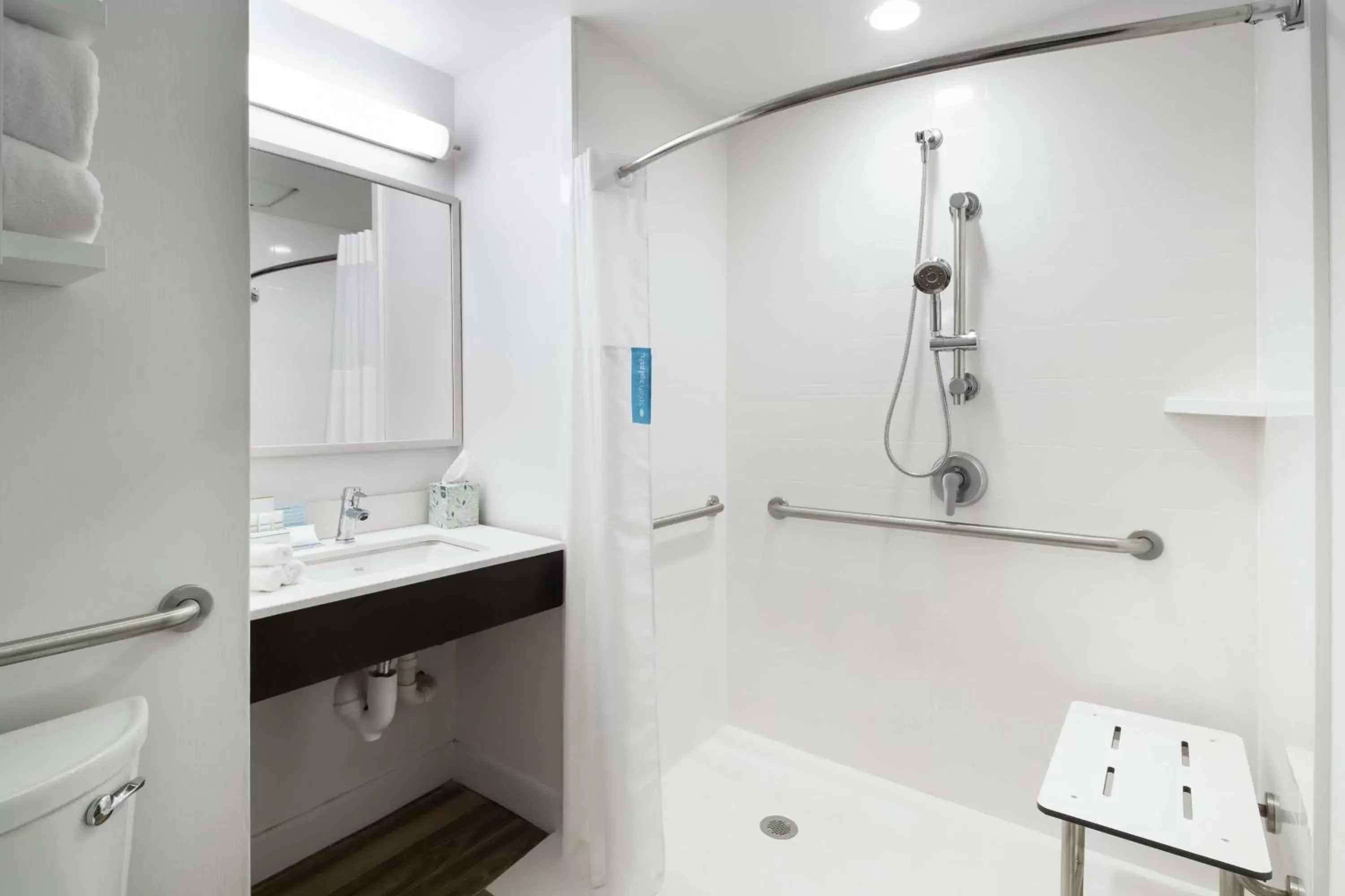 Bathroom in Hampton Inn & Suites Atlanta-Downtown Bathroom in Hampton Inn & Suites Atlanta-Downtown