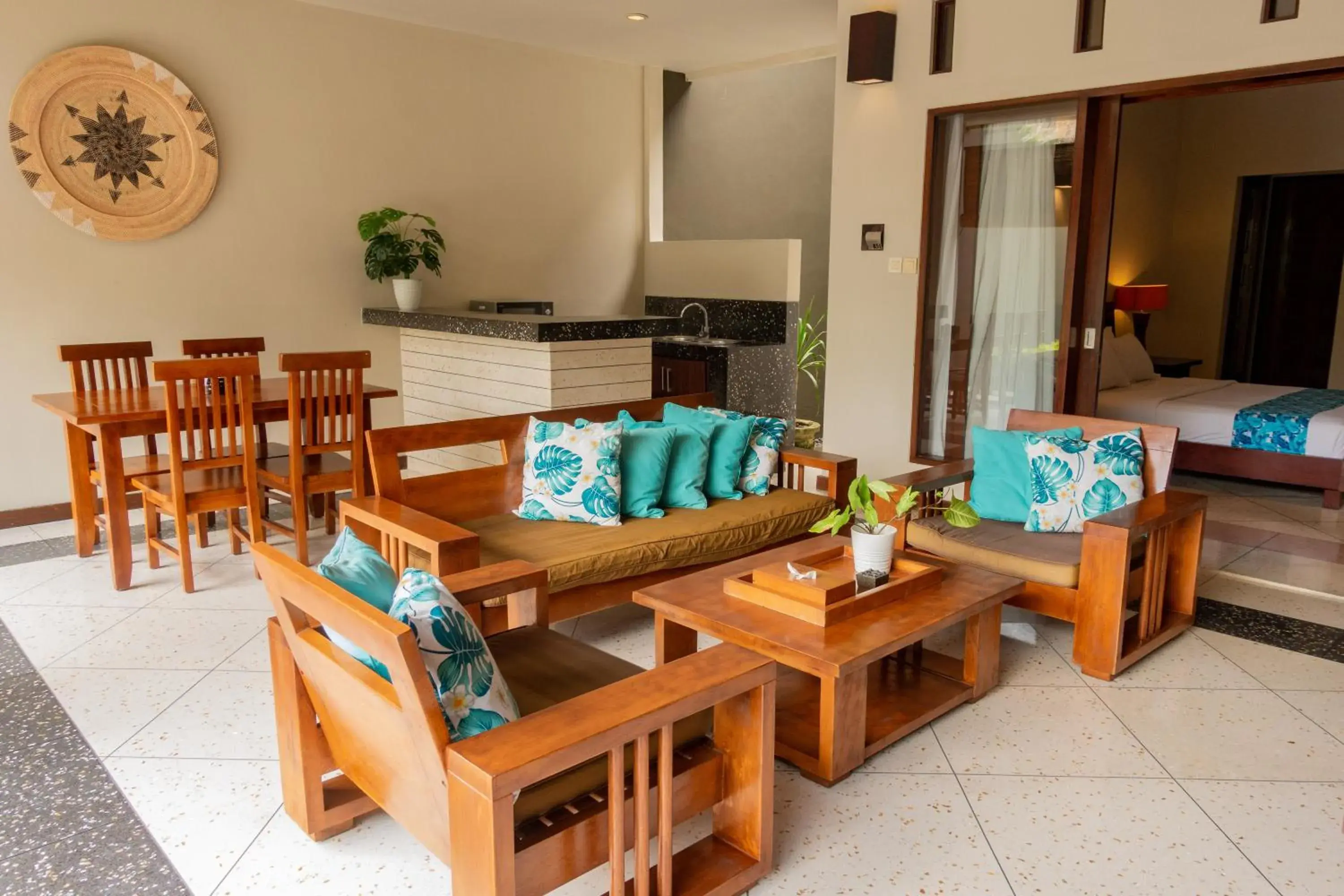 kitchen in The Mutiara Jimbaran Boutique Villas