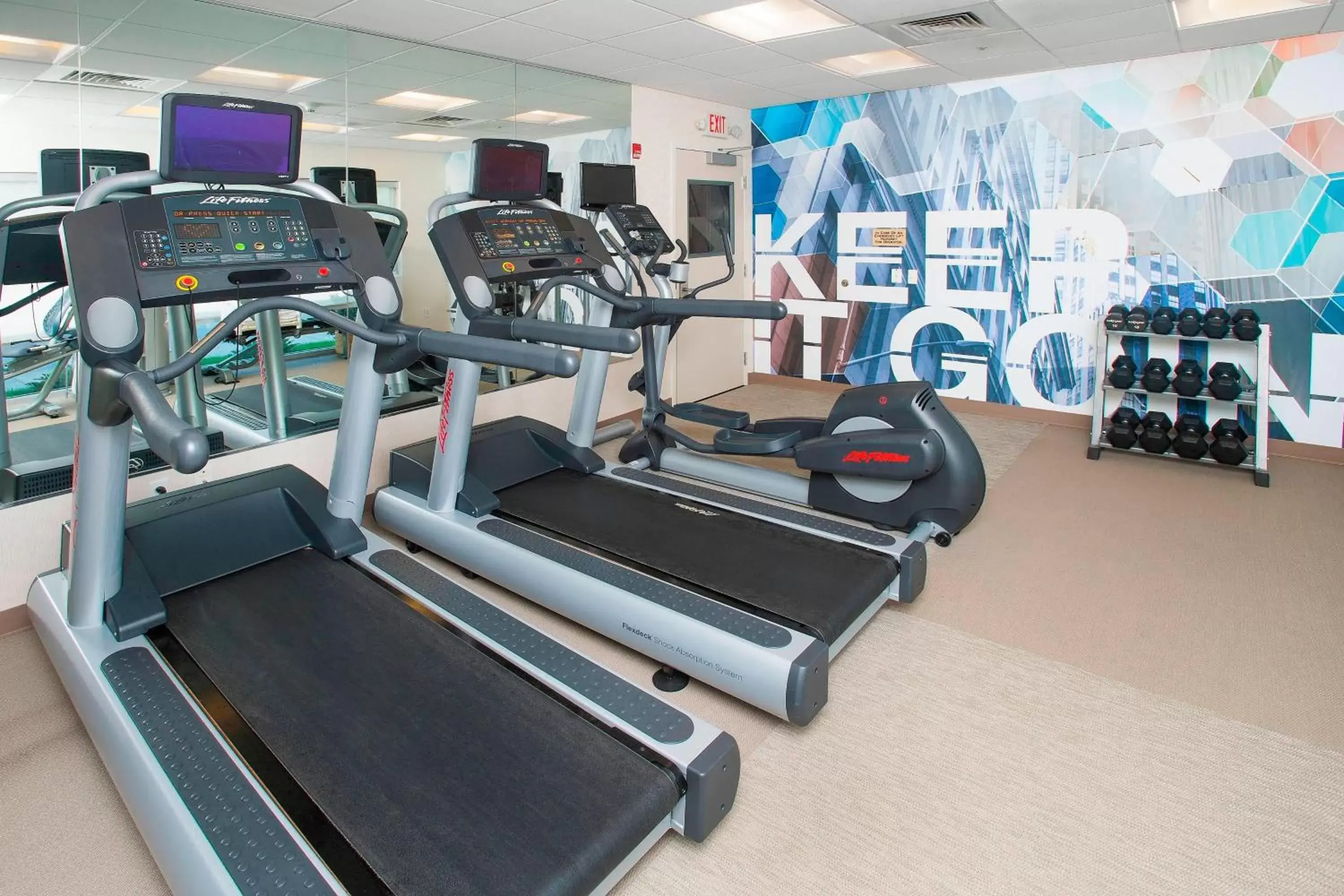 Fitness centre/facilities, Fitness Center/Facilities in SpringHill Suites By Marriott Columbia Fort Meade Area