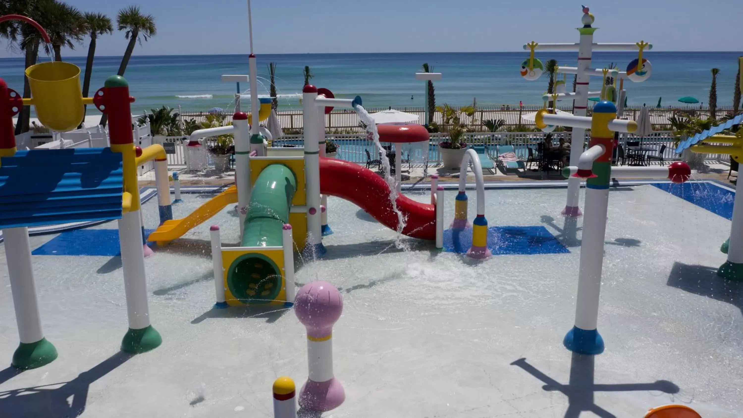 Children play ground, Water Park in Holiday Inn Resort Panama City Beach - Beachfront, an IHG Hotel