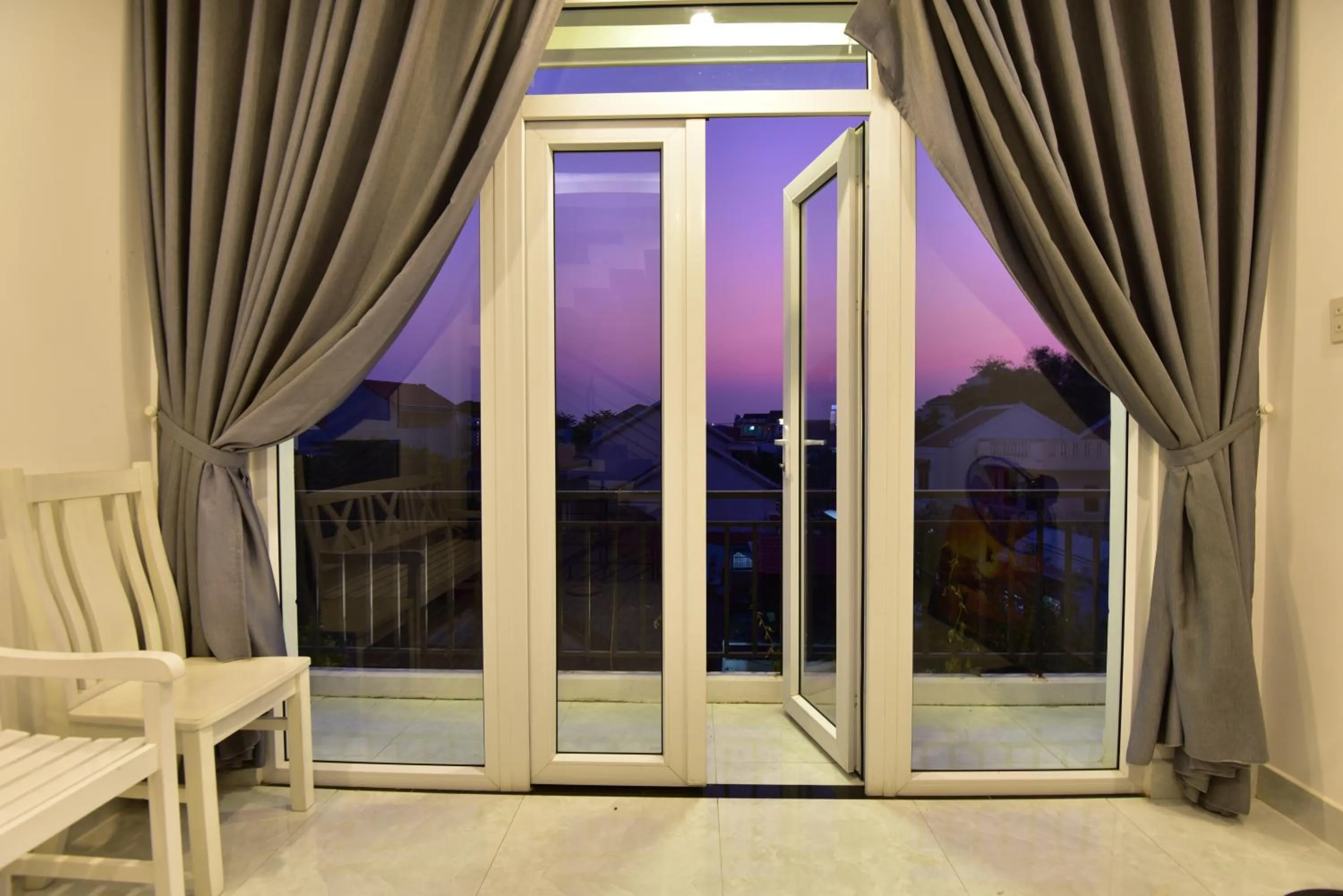 View (from property/room) in Flamingo Villa Homestay - Big Rooms with Balcony - Close to Hoi An Old Town 200m & Temple Bridge - Large Outside Pool for Sun Bathing