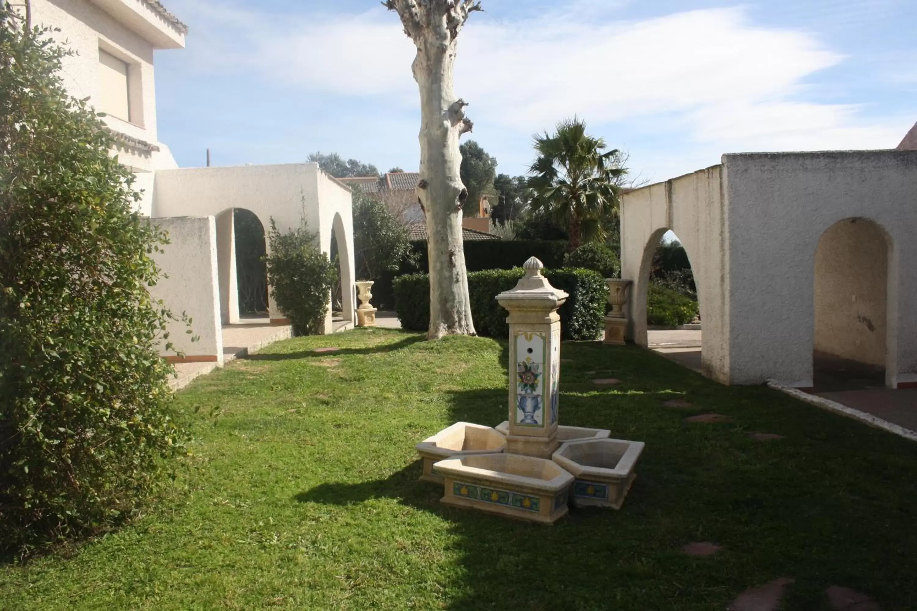 Garden in Hotel La Carreta