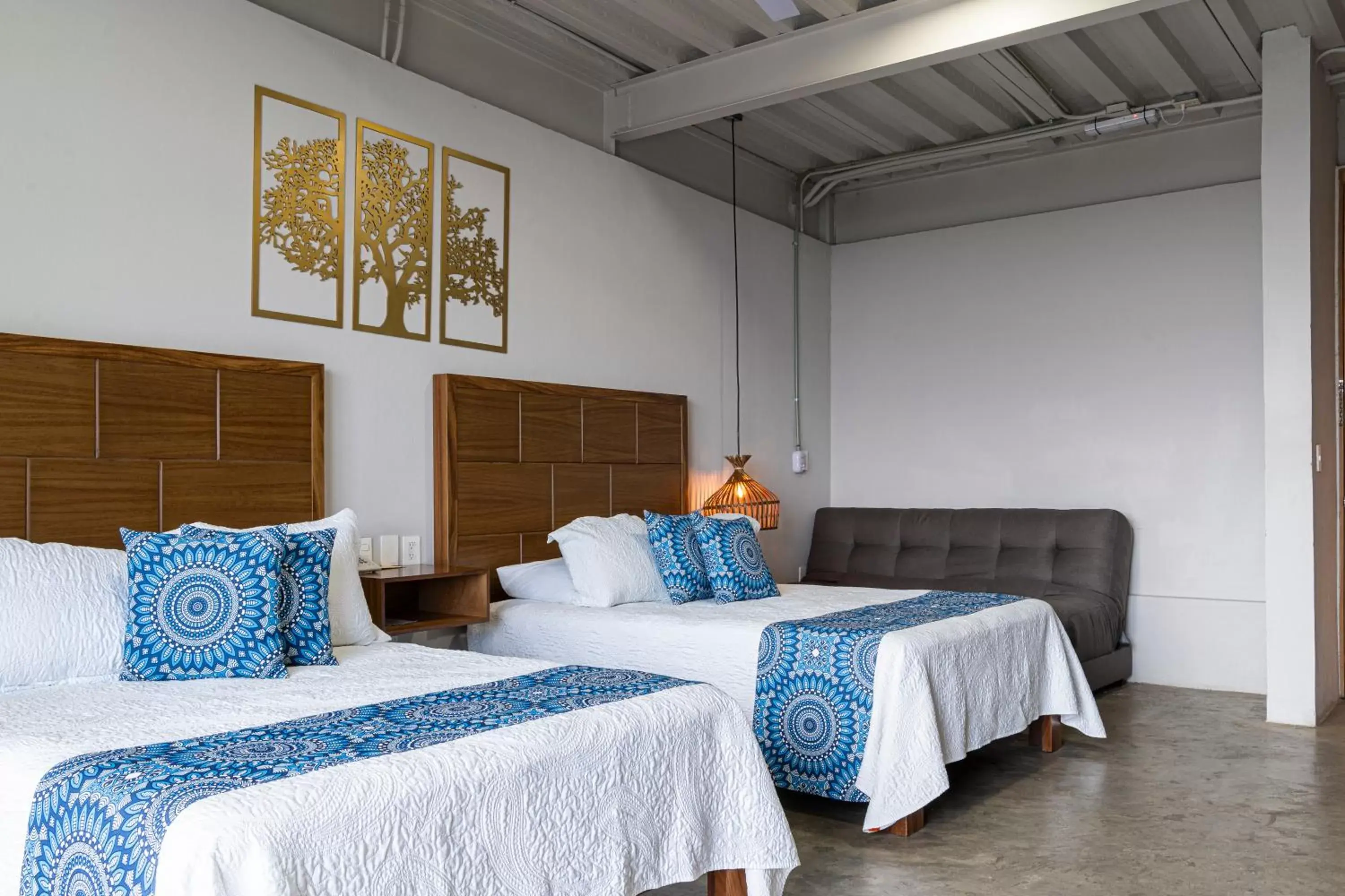 Double Room with Two Double Beds in Hotel Boutique Marrakesh Double Room with Two Double Beds in Hotel Boutique Marrakesh