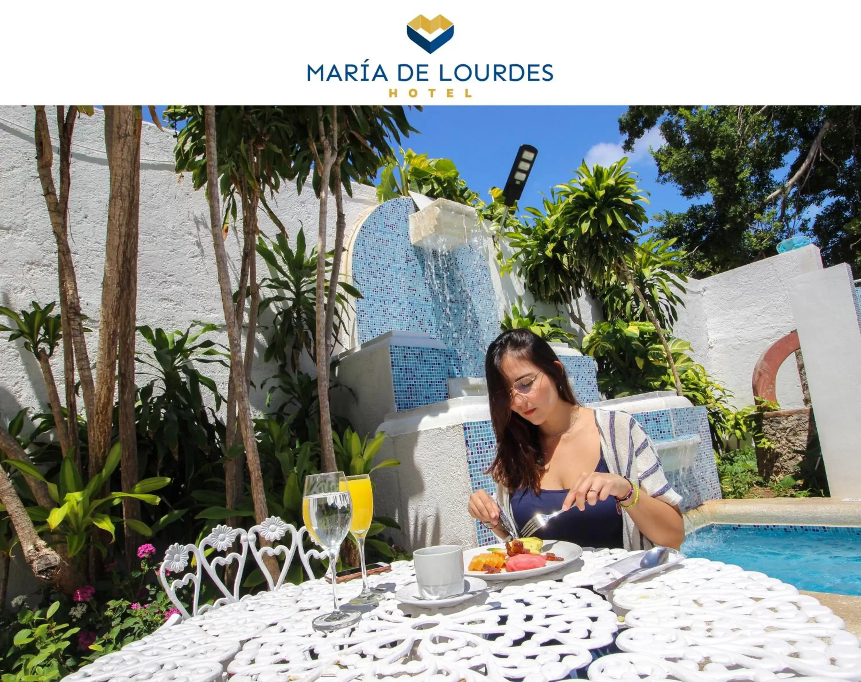 Restaurant/places to eat in Hotel Maria de Lourdes