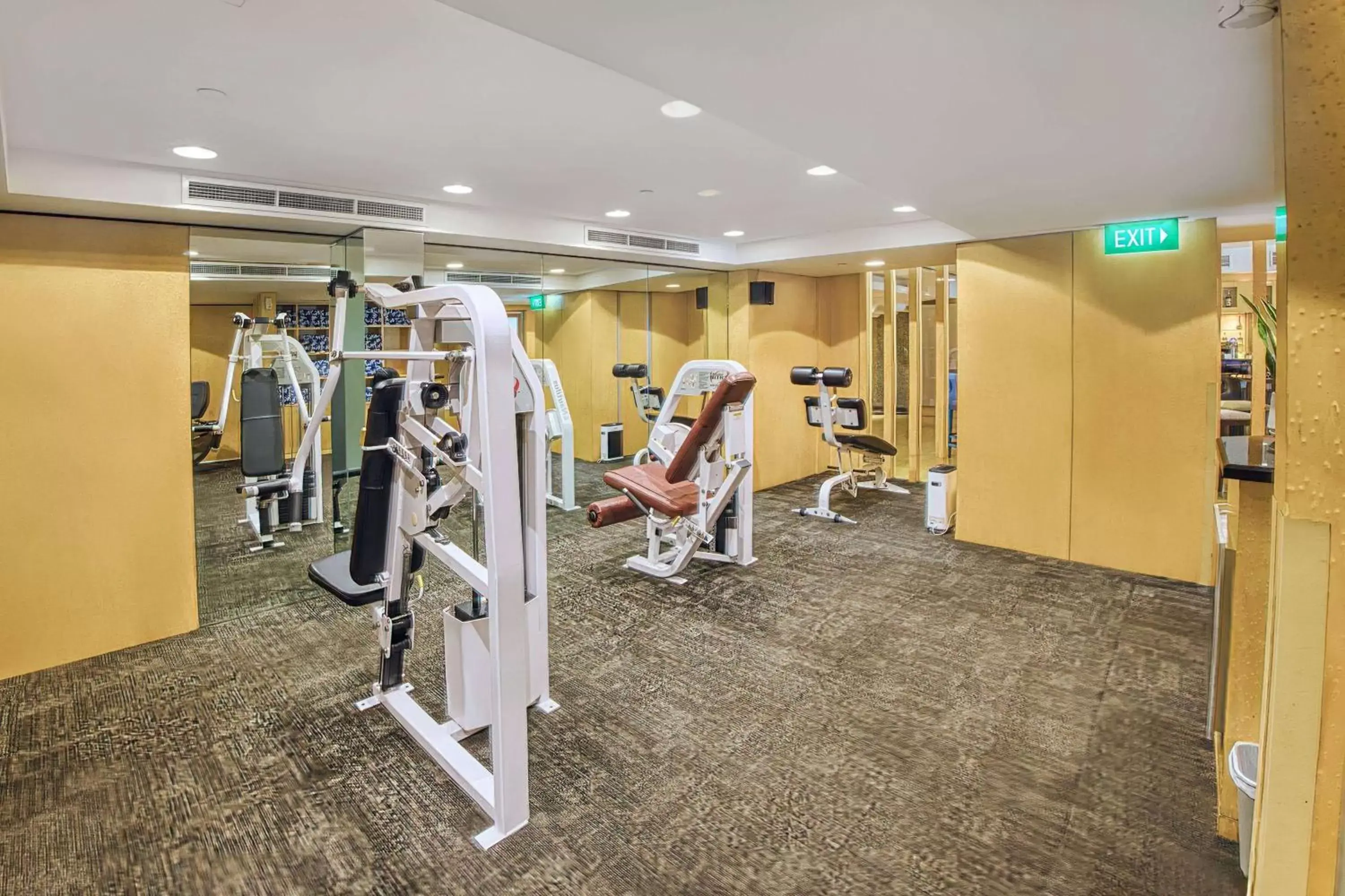 Fitness Center/Facilities in Peninsula Excelsior Singapore, A Wyndham Hotel