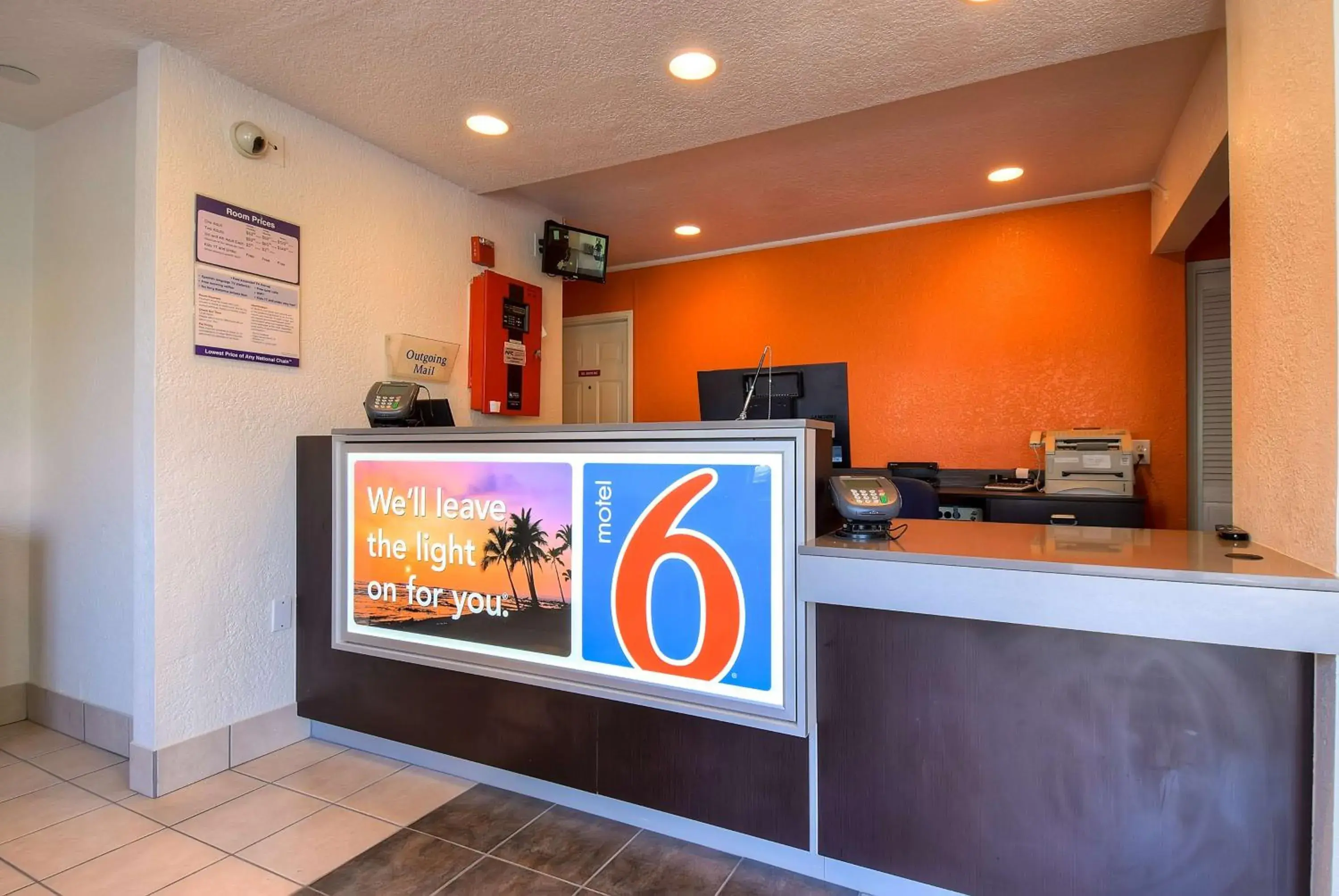 Property logo or sign, Lobby/Reception in Motel 6-Rowland Heights, CA - Los Angeles - Pomona