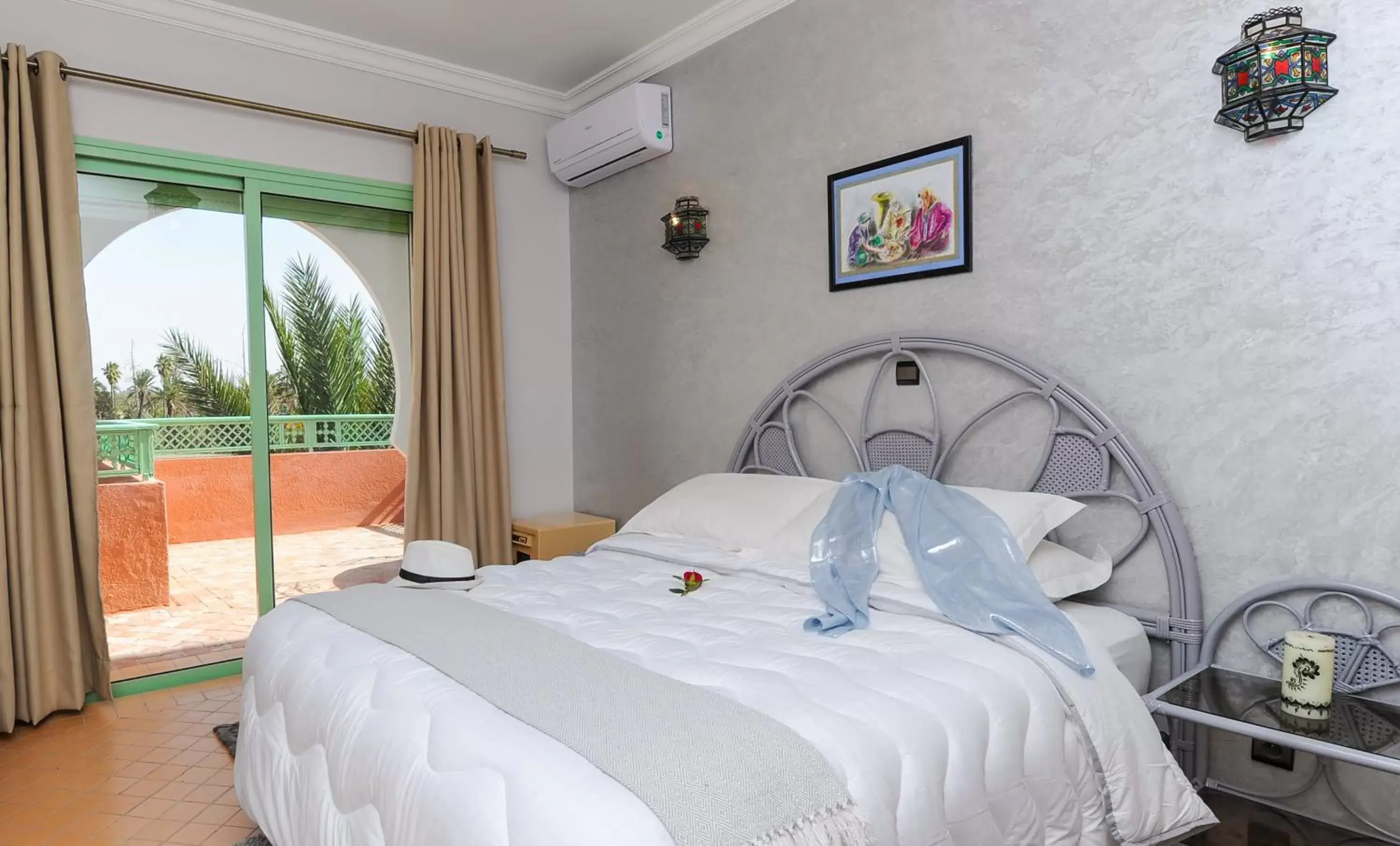 Bed in In Club Palmeraie Resorts
