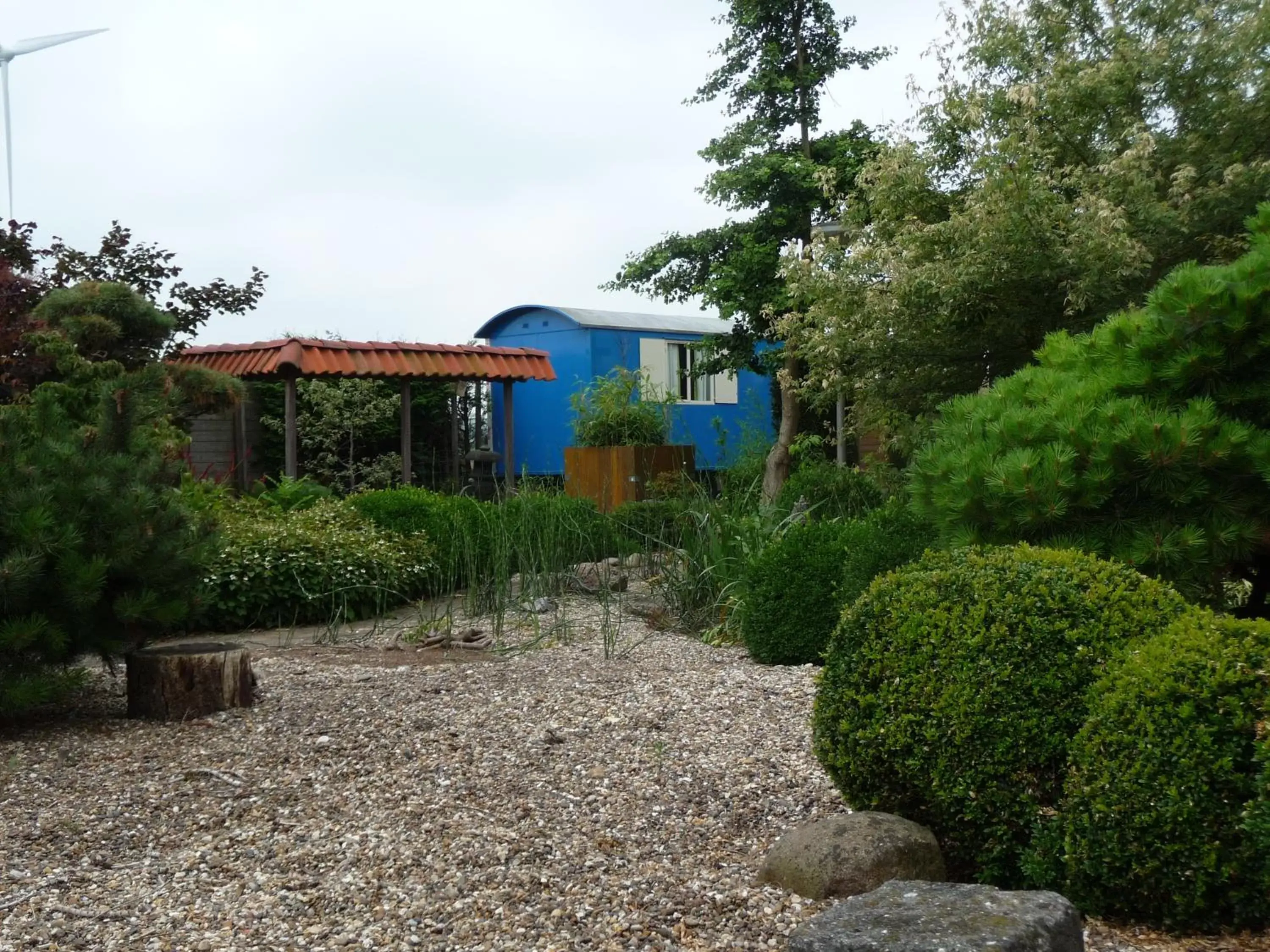 Garden, Property Building in B&B “Te Warskip bij BlokVis”