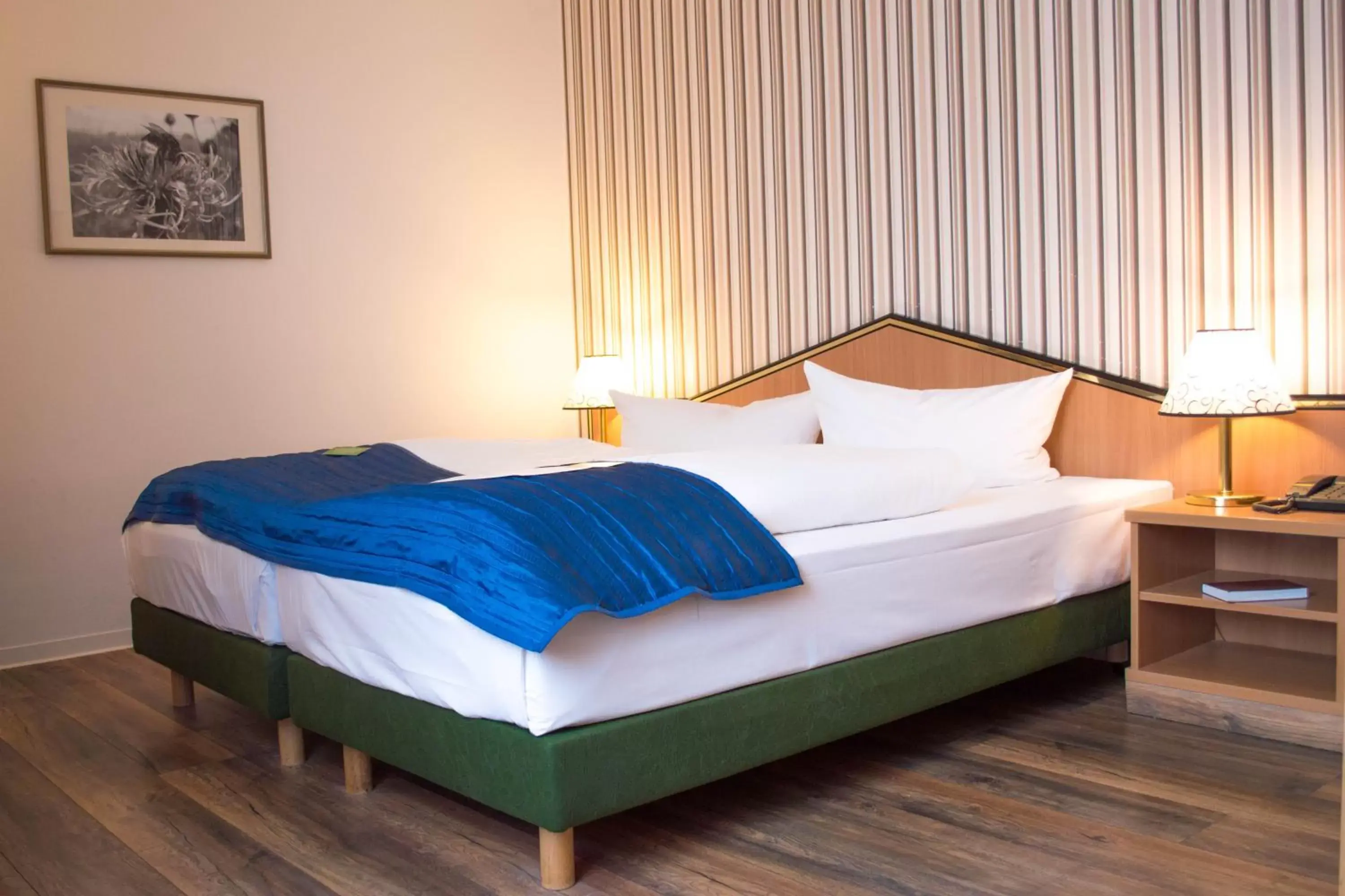 Bed in Residenz Hotel Leipzig