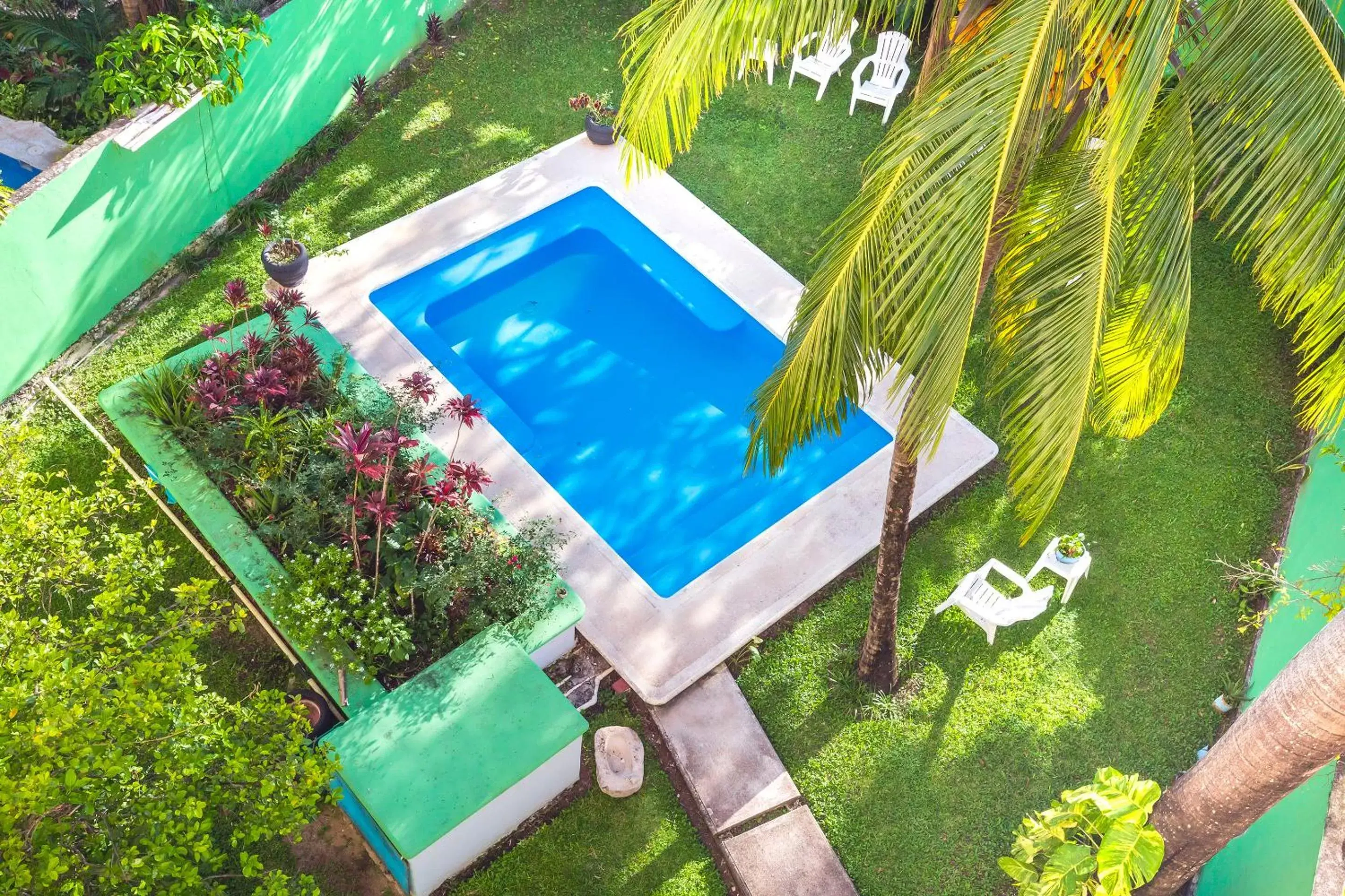 Garden, Pool View in Hotel Kiin Cozumel