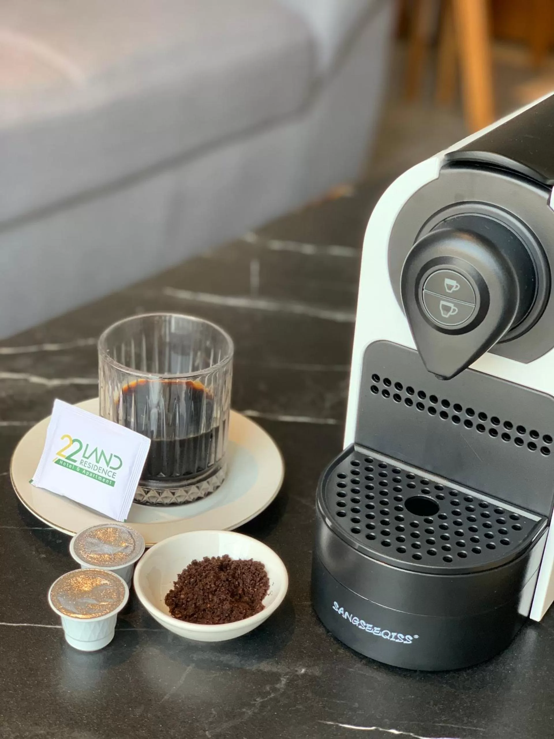 Coffee/tea facilities in 22Land Hotel & Residence
