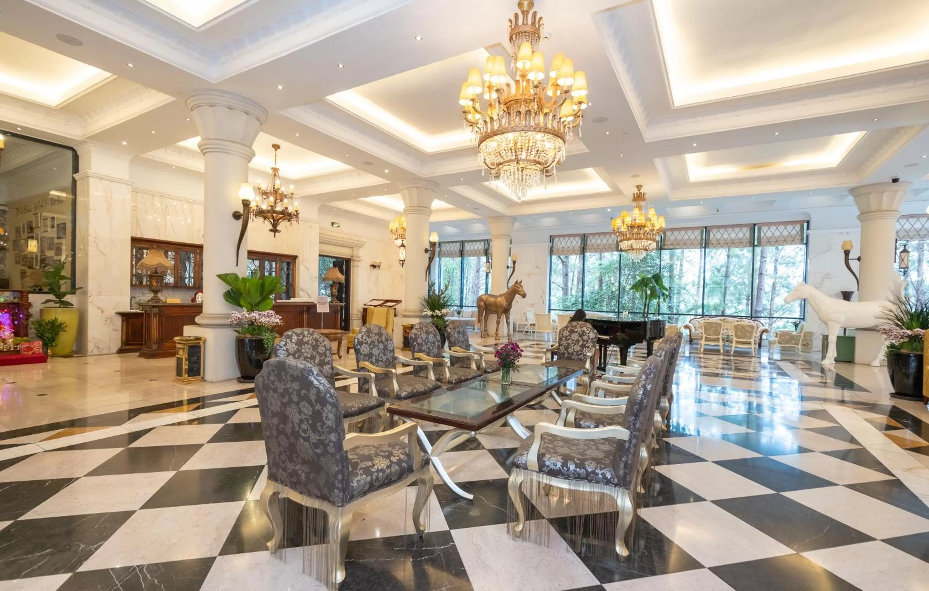 Lobby or reception in Dalat Edensee Lake Resort & Spa