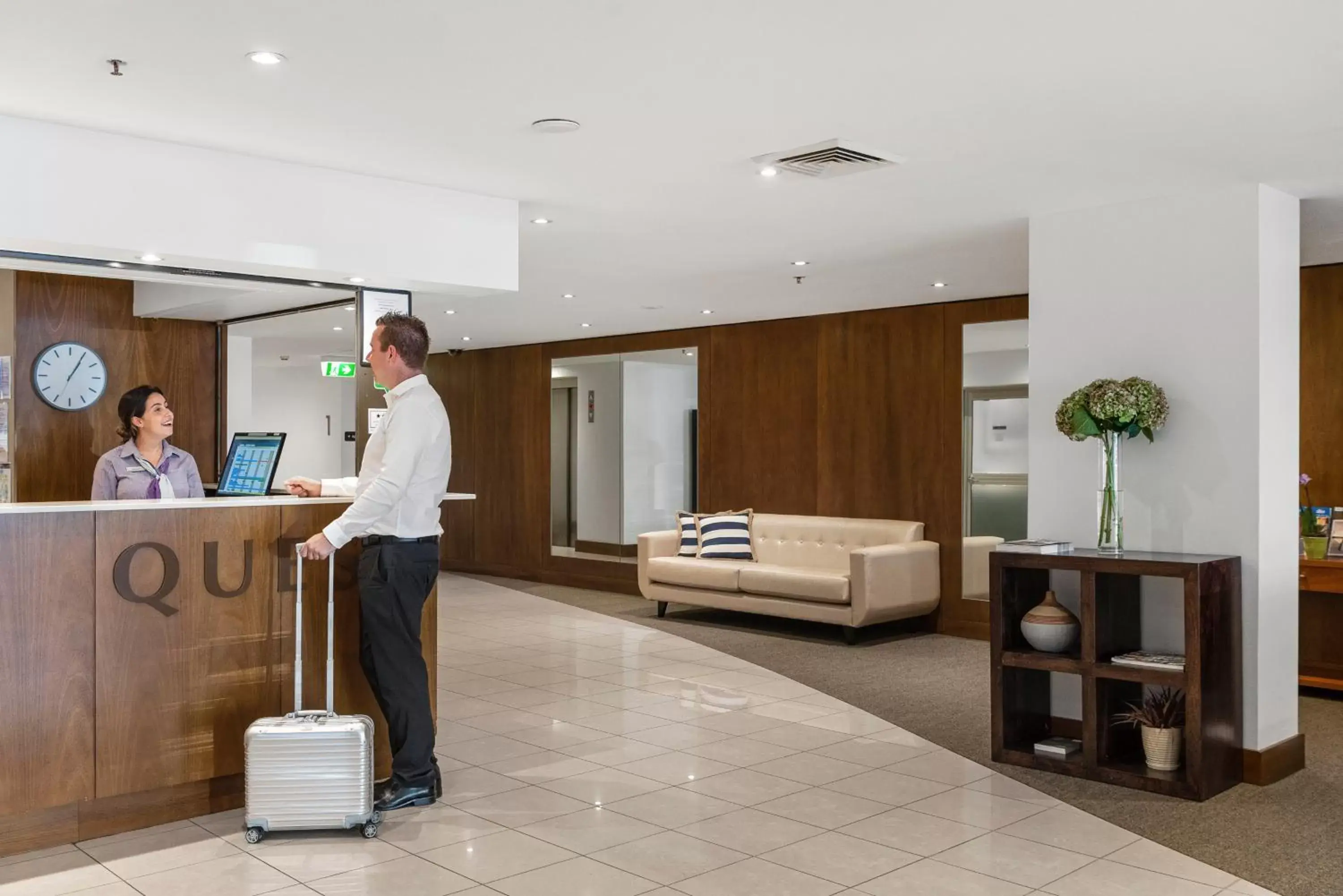 Lobby or reception in Quest Cronulla Beach Lobby or reception in Quest Cronulla Beach