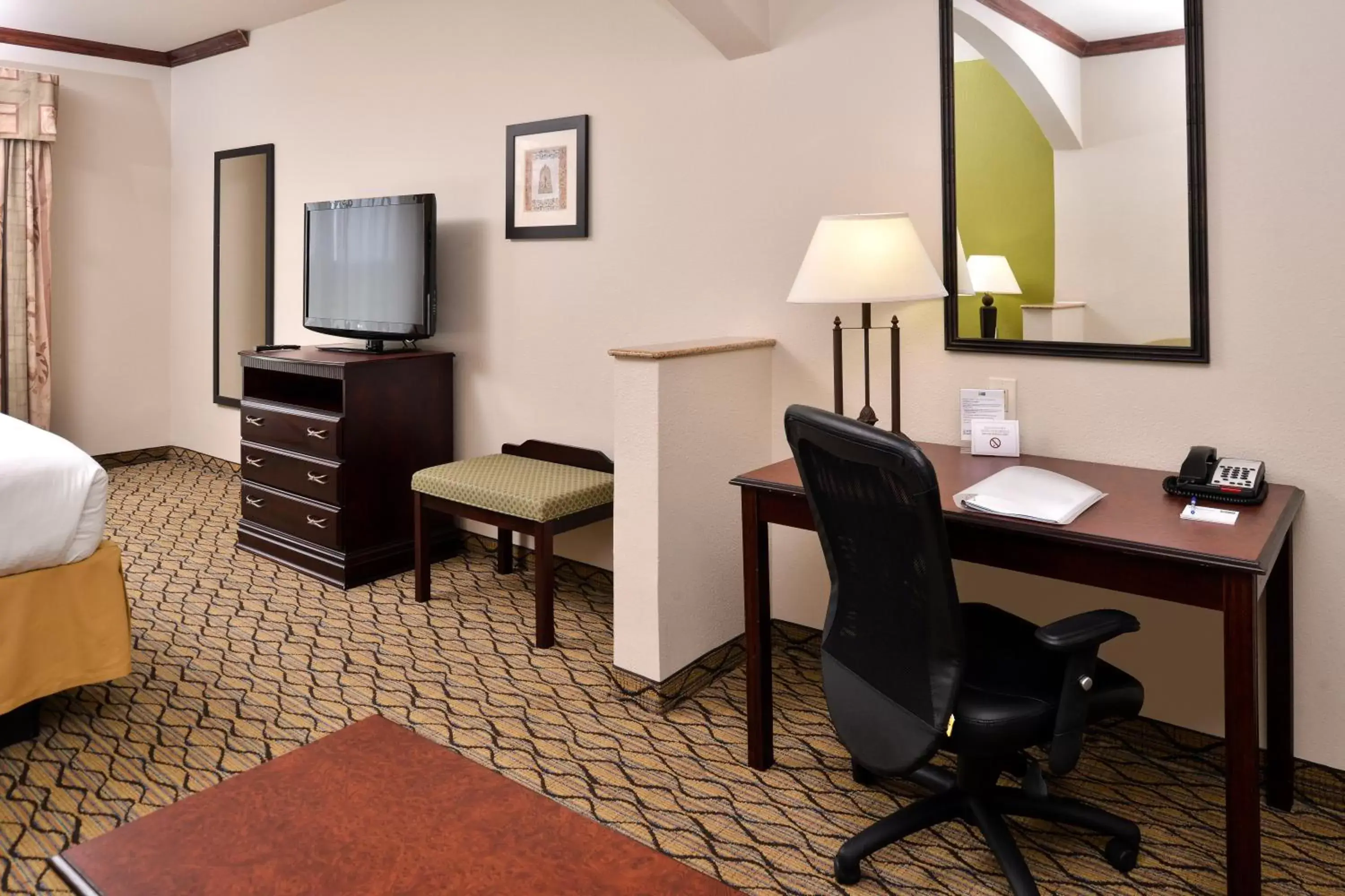 Photo of the whole room, TV/Entertainment Center in Holiday Inn Express Hotel & Suites Sherman Highway 75, an IHG Hotel