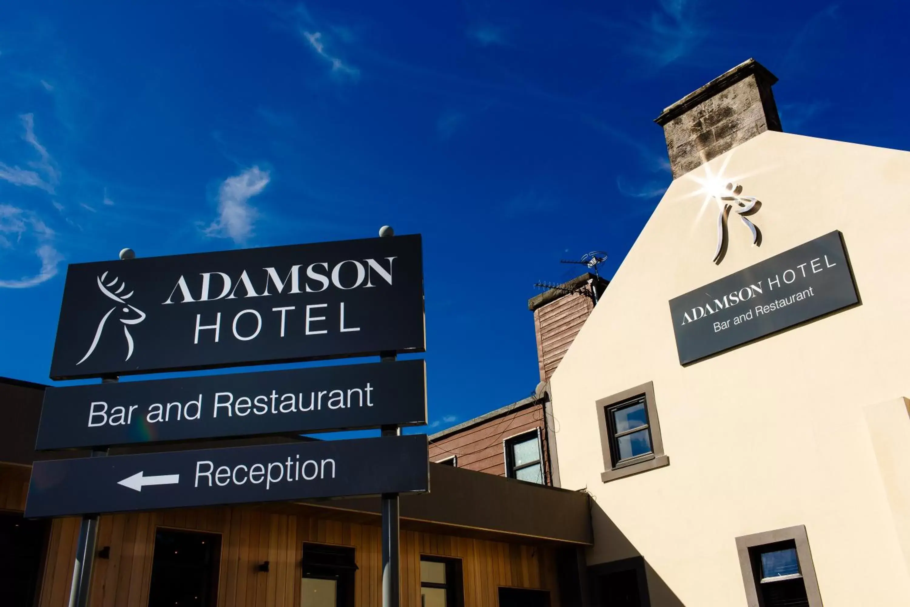 Facade/entrance, Property Building in Adamson Hotel