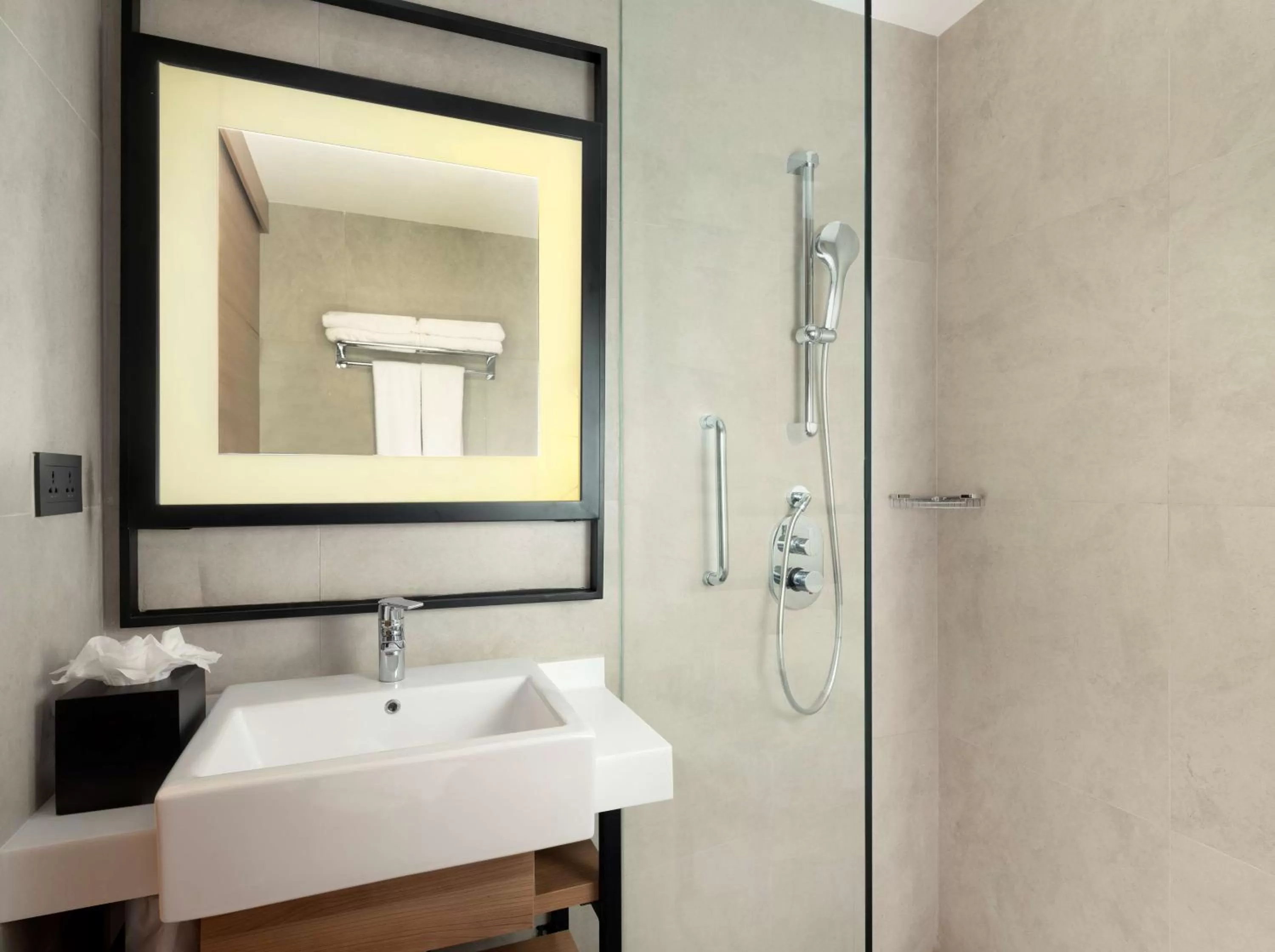 Shower in Hilton Garden Inn Jakarta Taman Palem