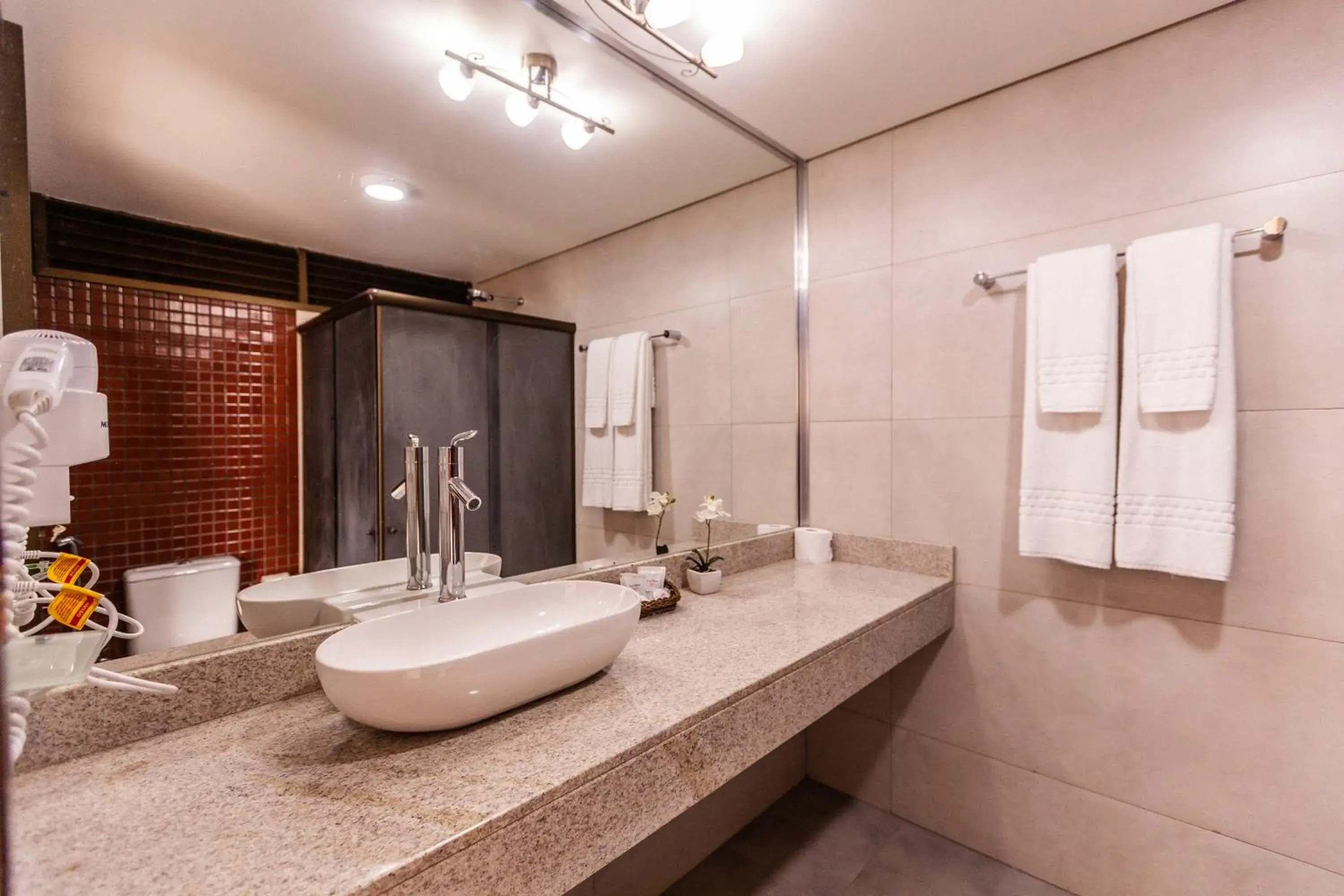 Bathroom in Foz Plaza Hotel