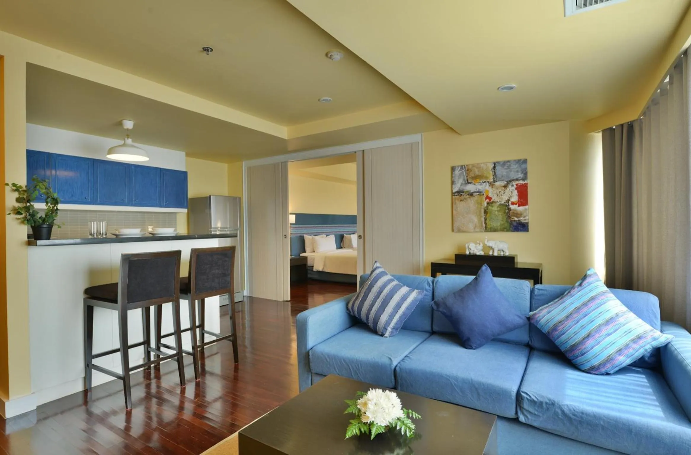 Living room in Abloom Exclusive Serviced Apartments