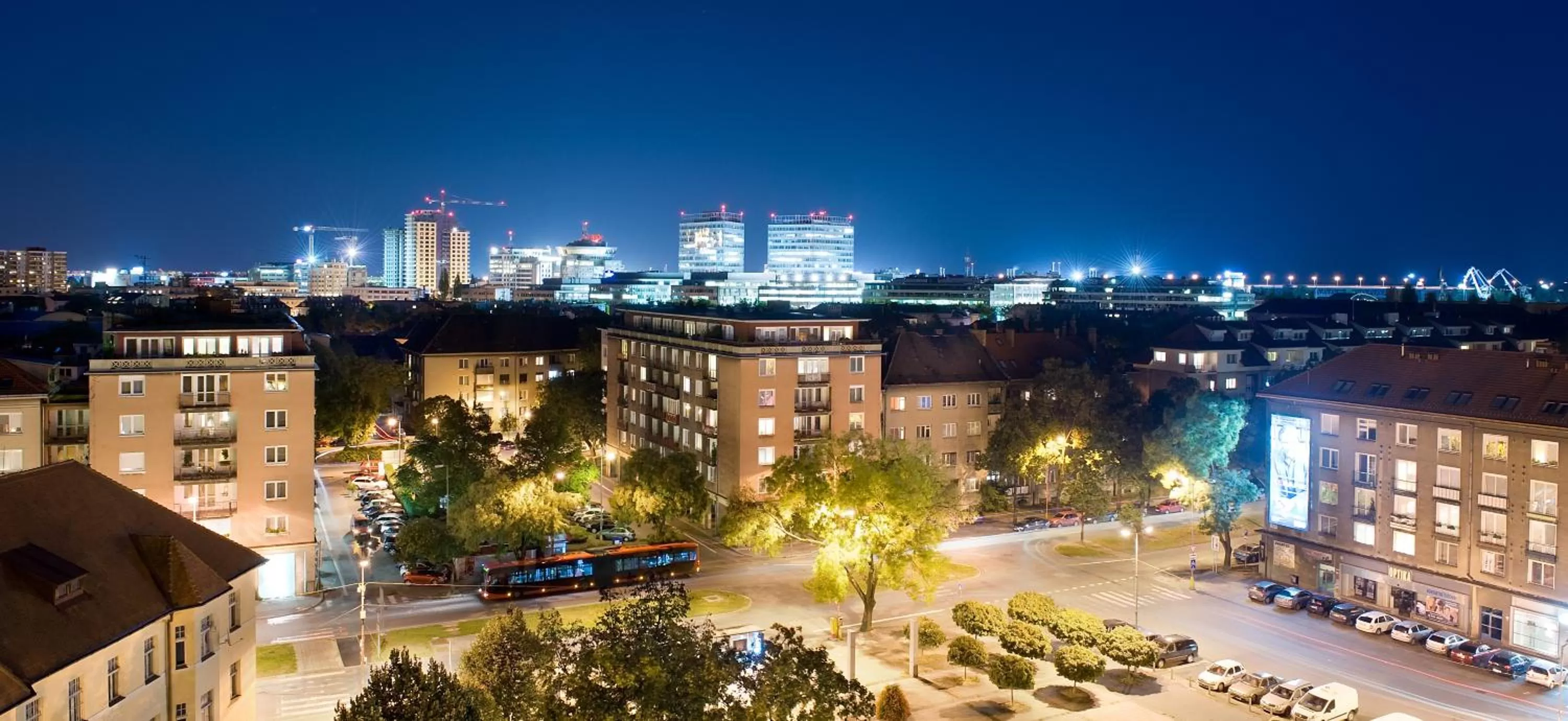 City view in Apollo Hotel Bratislava