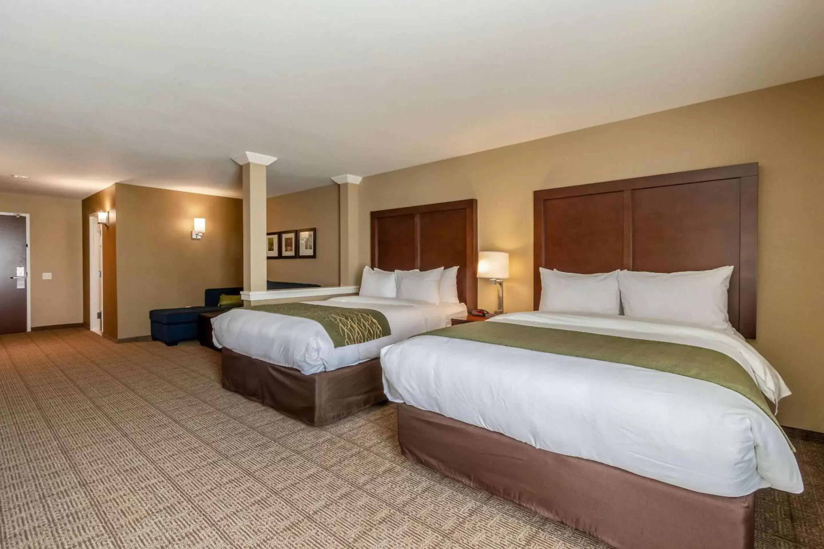 Photo of the whole room, Bed in Comfort Inn & Suites - Harrisburg Airport - Hershey South