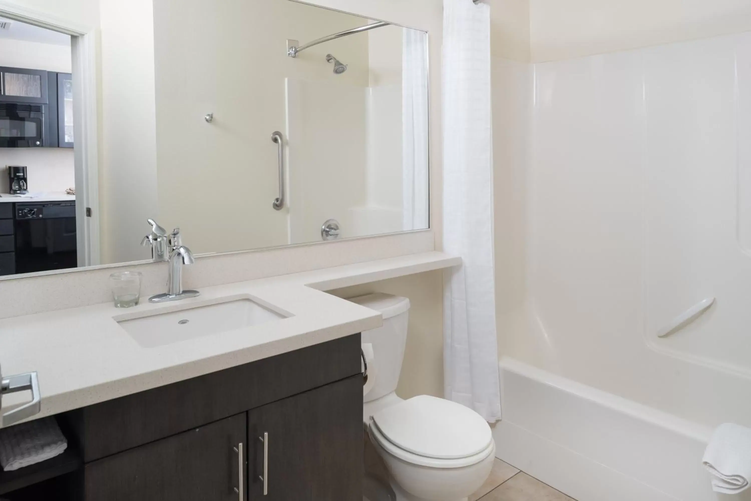 Bathroom in Candlewood Suites Olympia - Lacey, an IHG Hotel