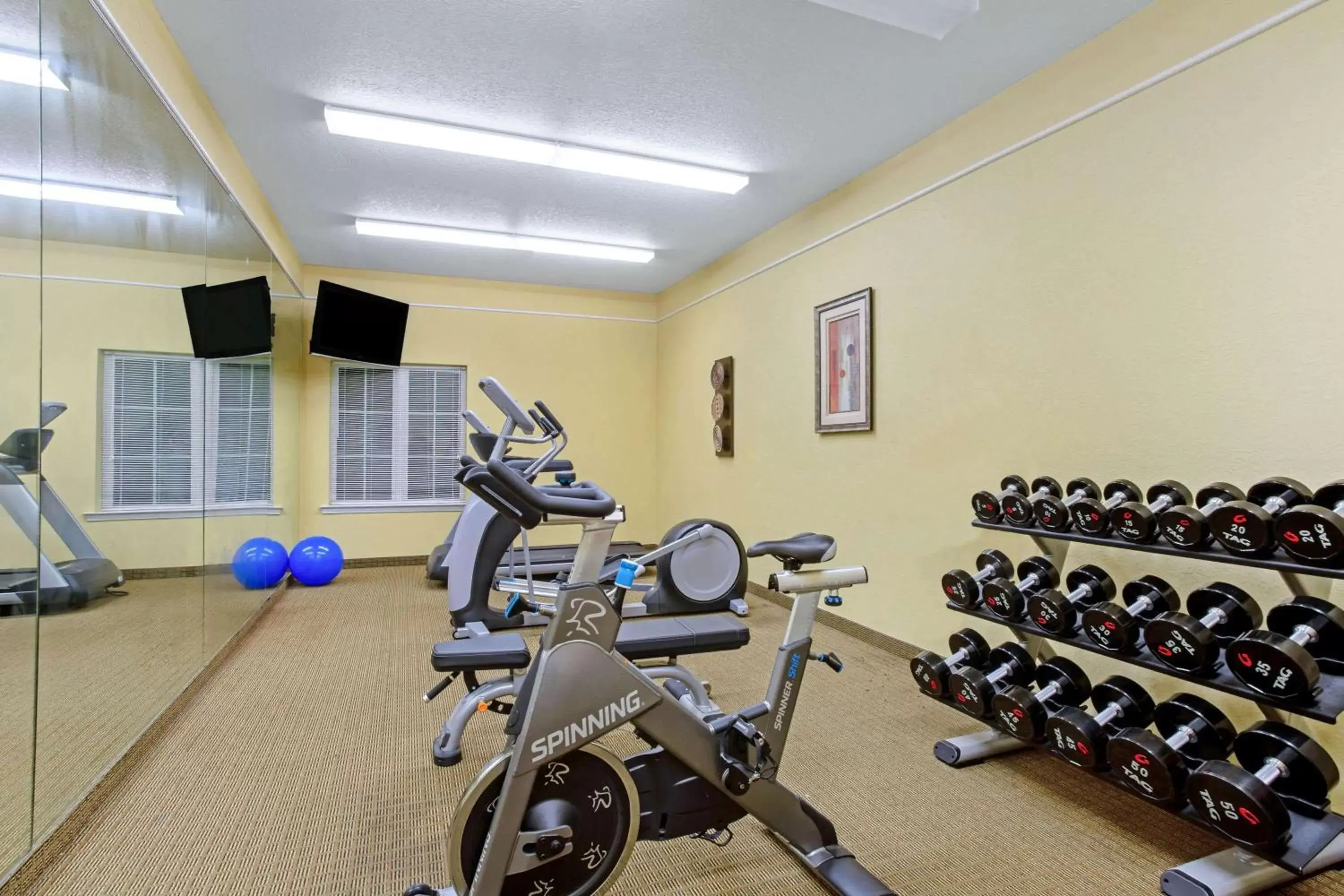 Fitness centre/facilities, Fitness Center/Facilities in La Quinta by Wyndham Mobile - Tillman's Corner