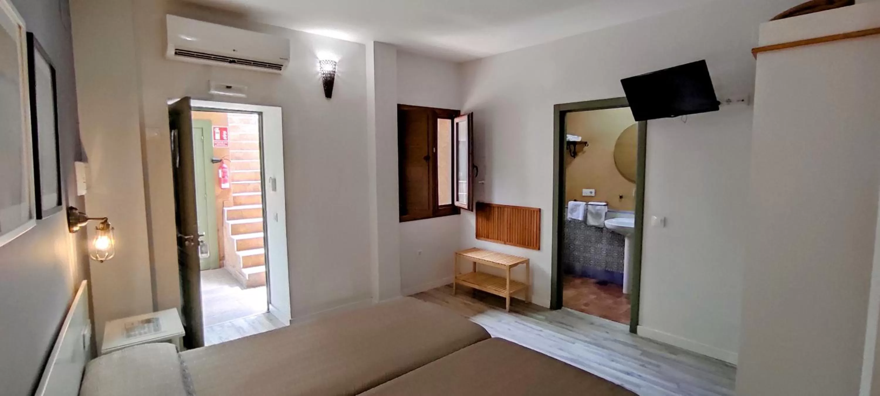 Photo of the whole room, TV/Entertainment Center in Hotel Patio de las Cruces