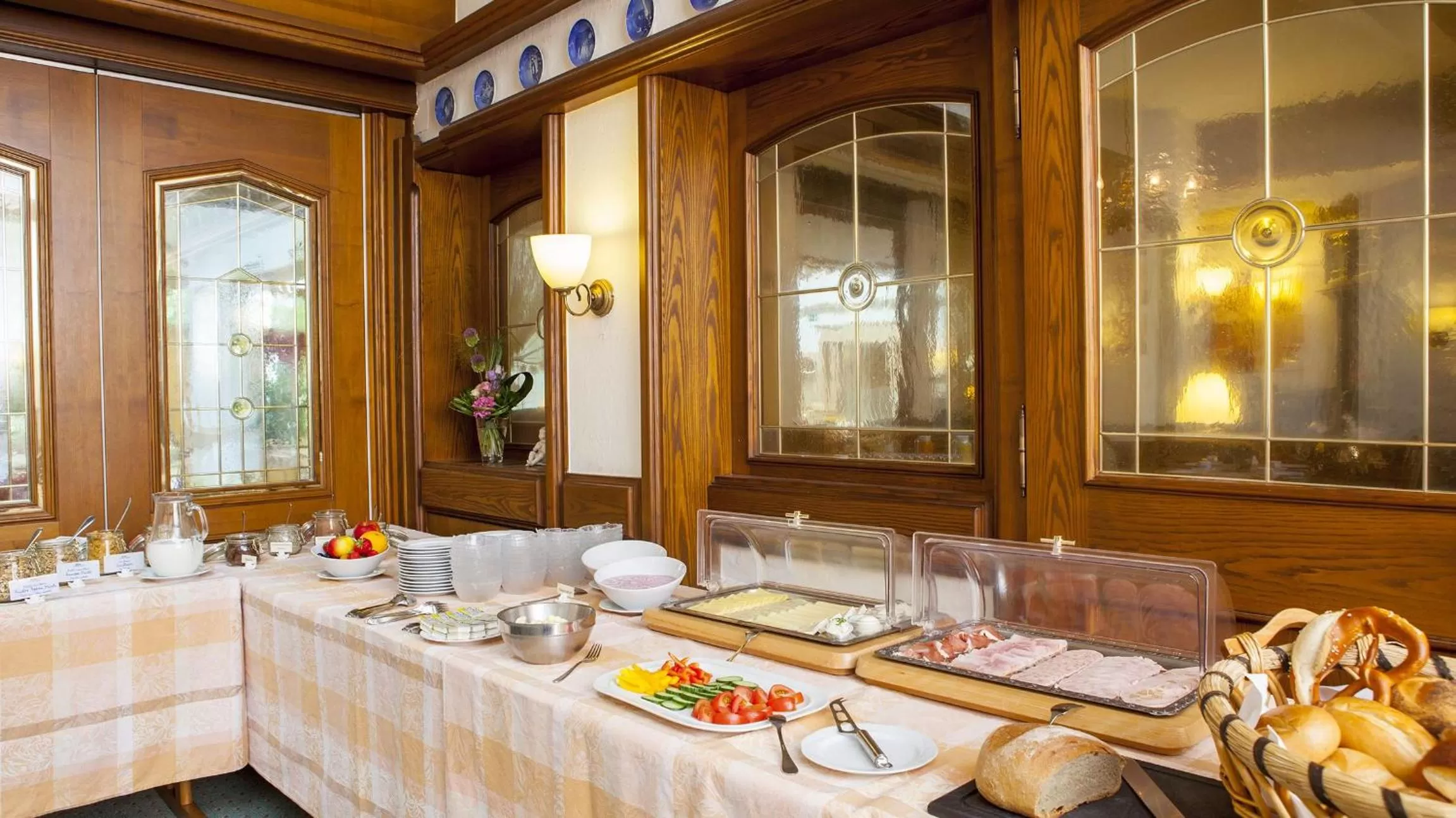 Food and drinks in Hotel Lamm