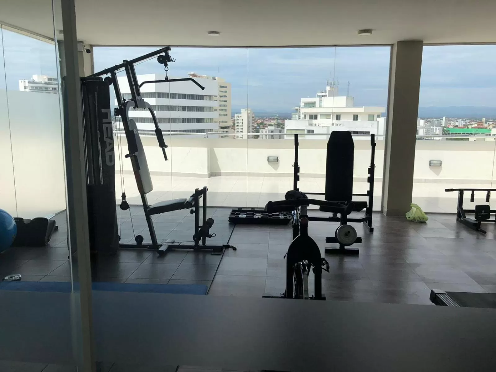 Fitness centre/facilities in Urban Suites Apart Hotel