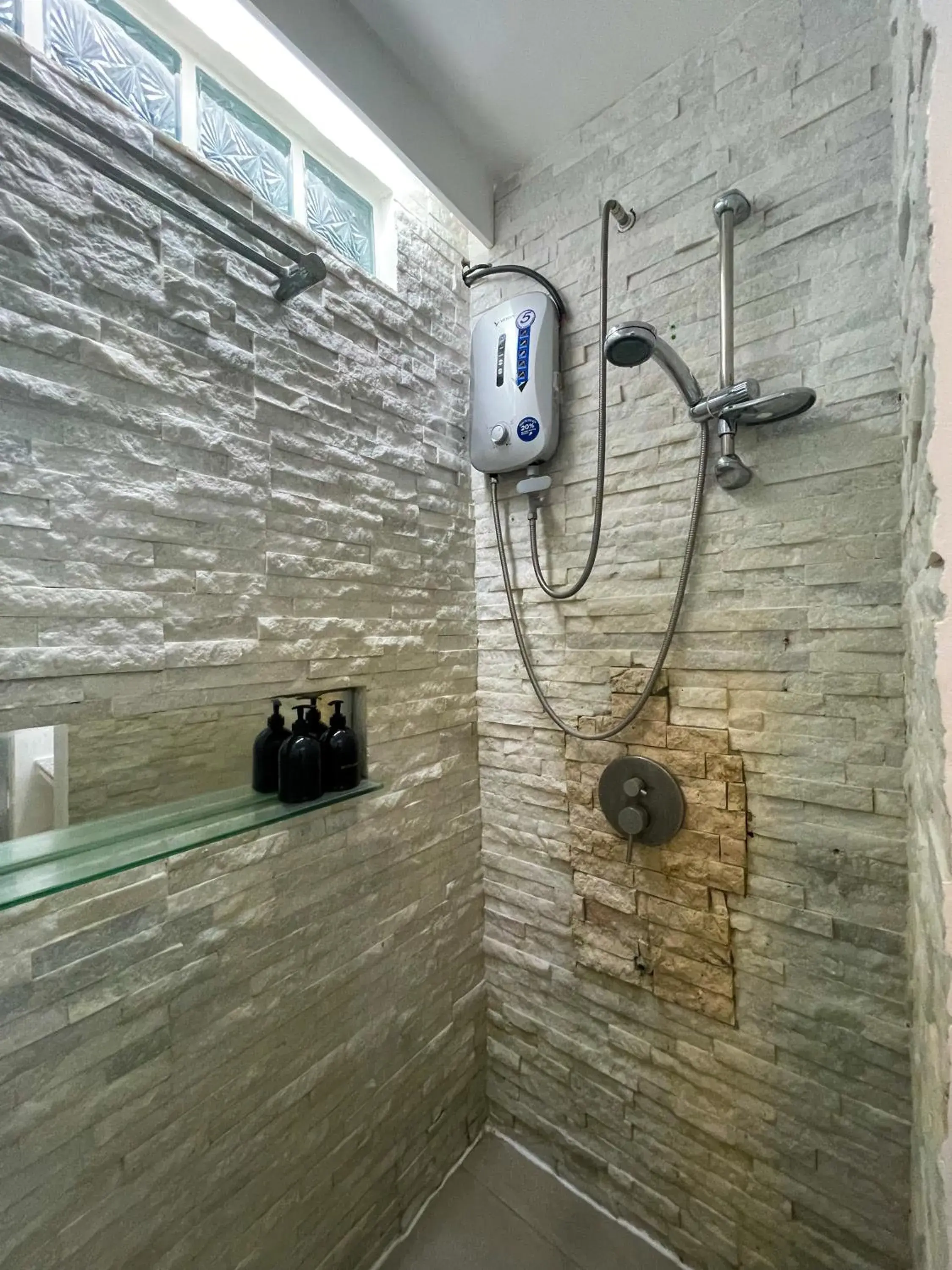 Shower in Montani Beach Resort