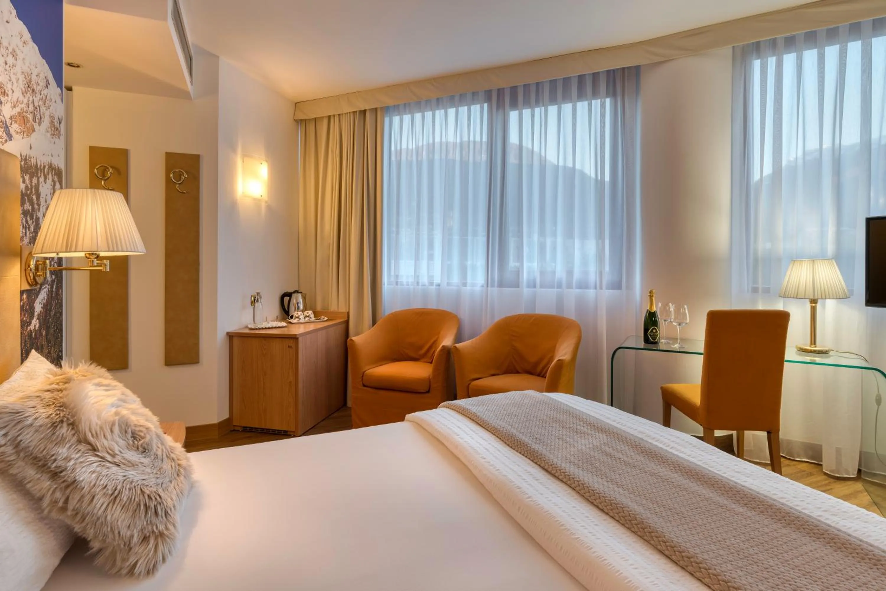 Photo of the whole room, Bed in Hotel Sporting Trento