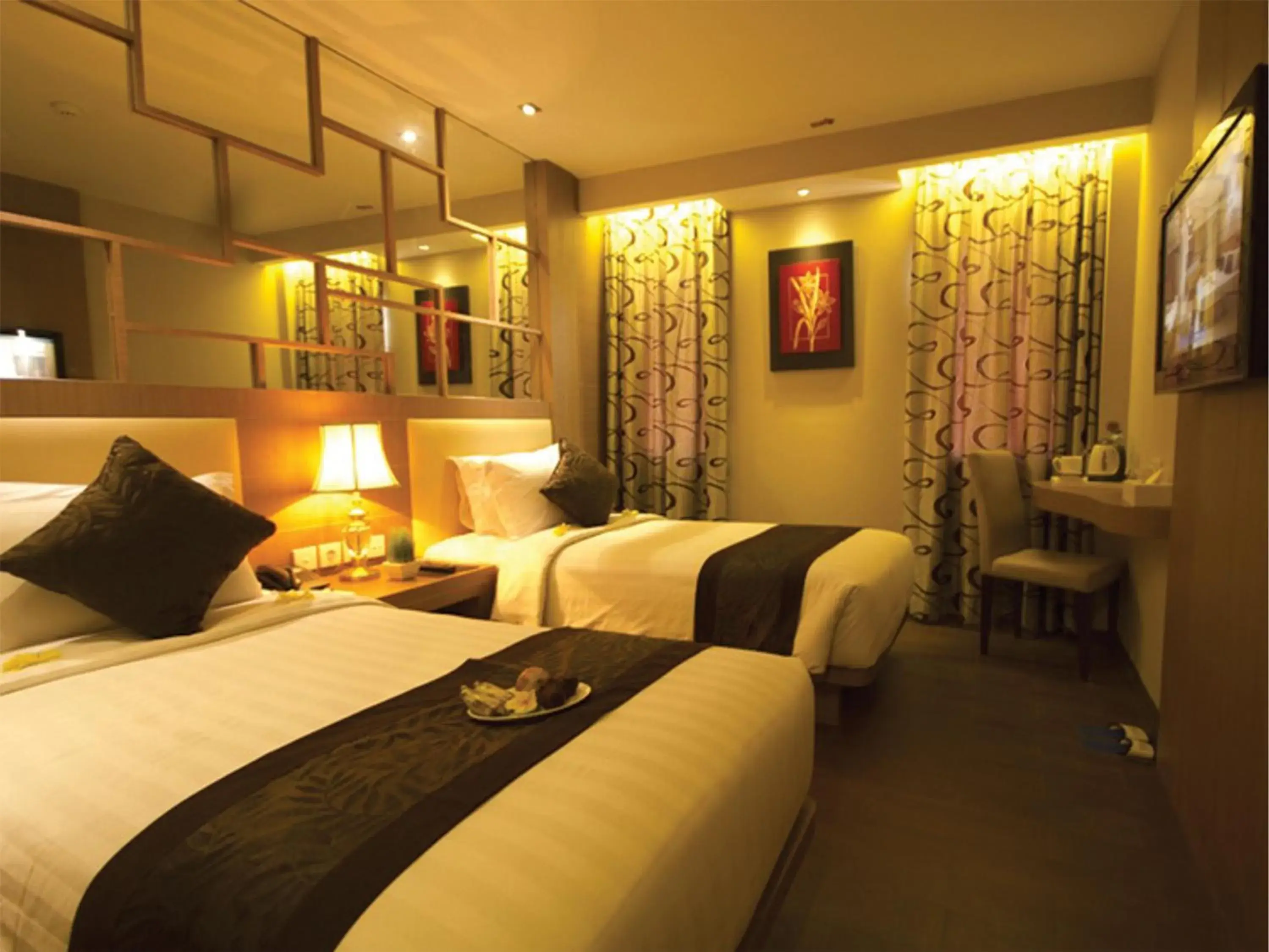 Bedroom, Bed in Serela Kuta by KAGUM Hotels