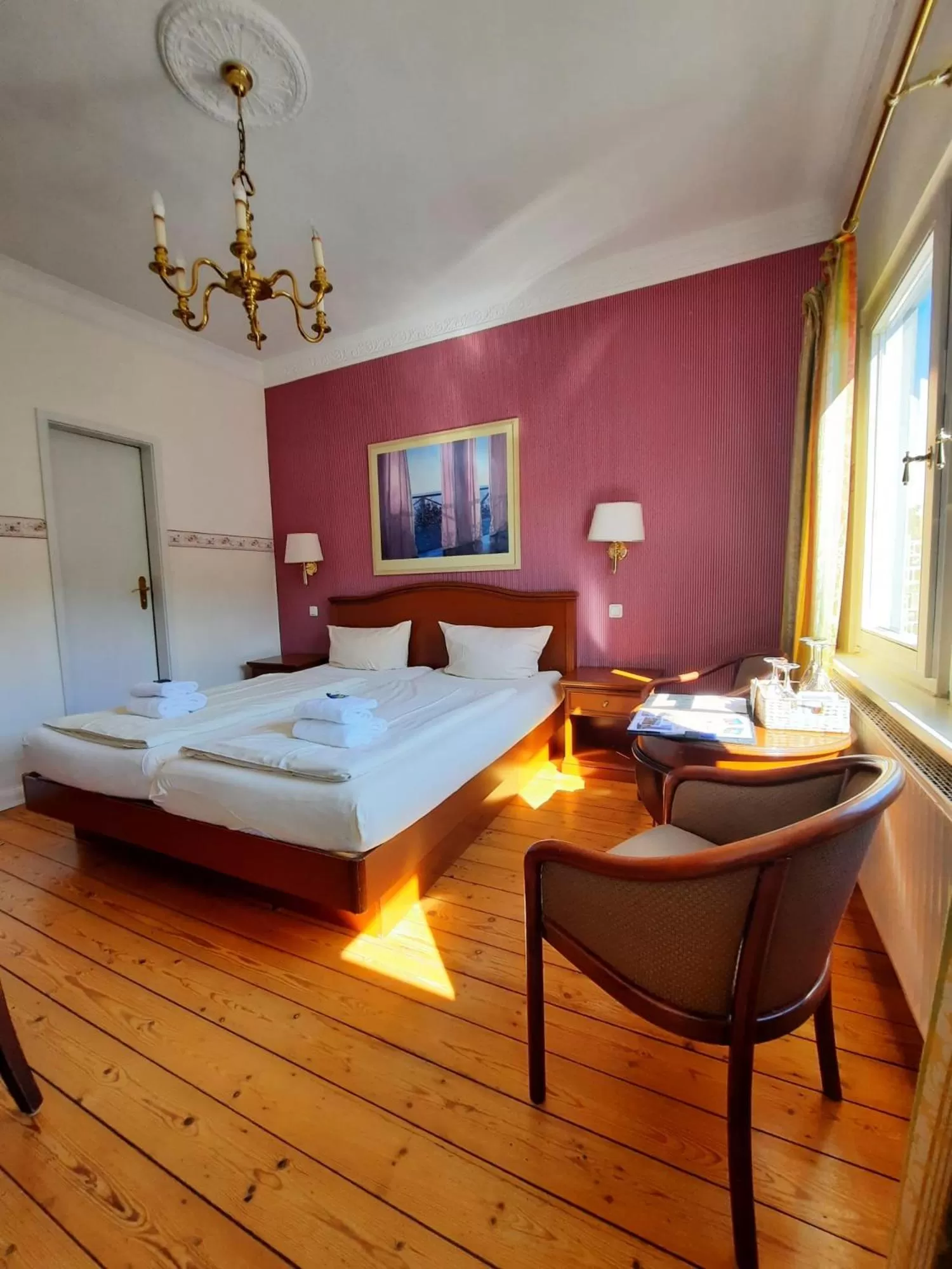 Photo of the whole room, Bed in Landhaus Bode