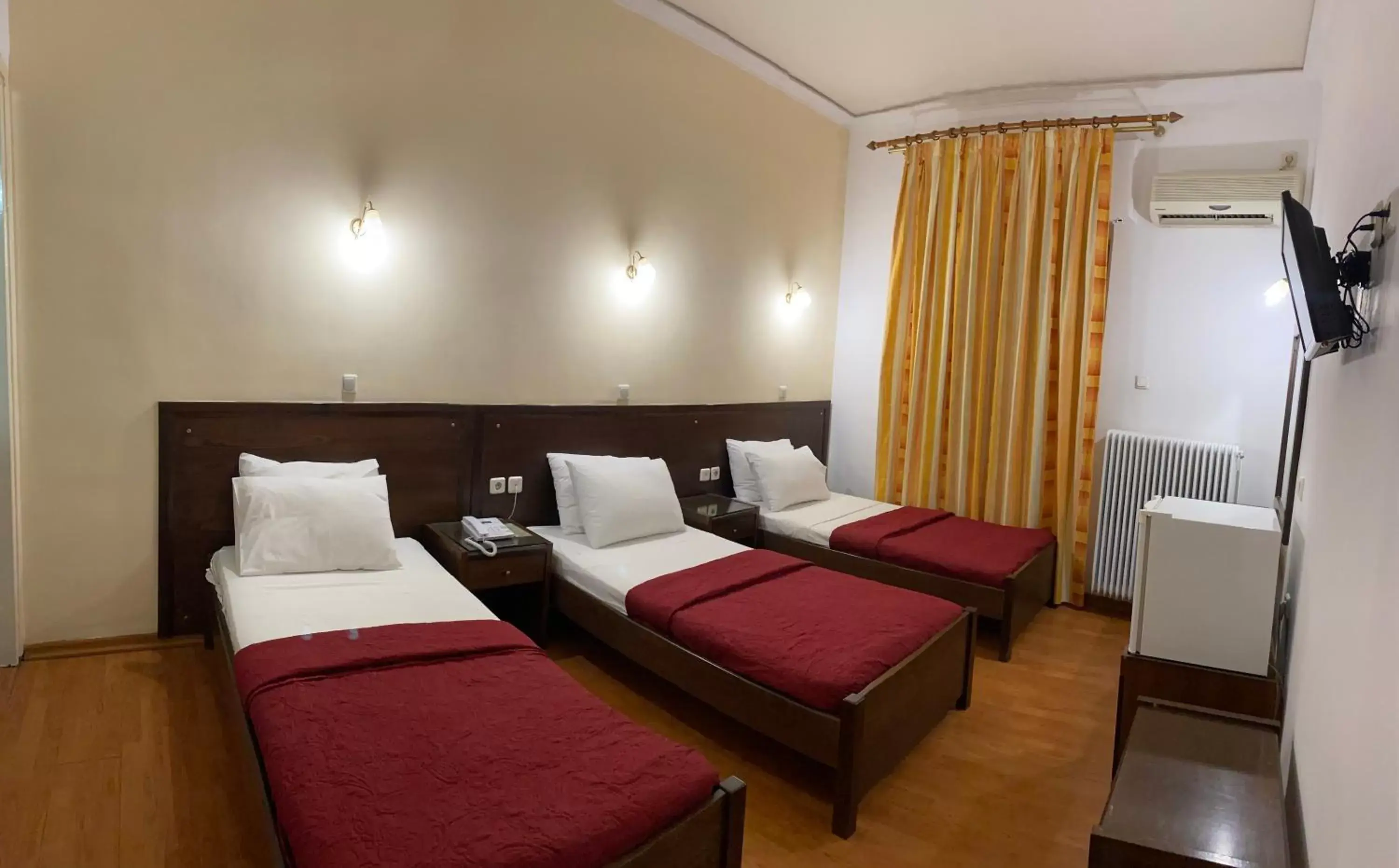 Bed in Ξενοδοχείο Acropol