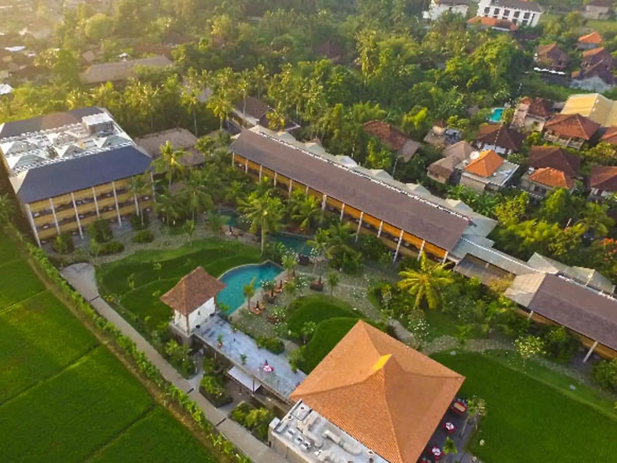 Bird's eye view in Alaya Resort Ubud Bird's eye view in Alaya Resort Ubud