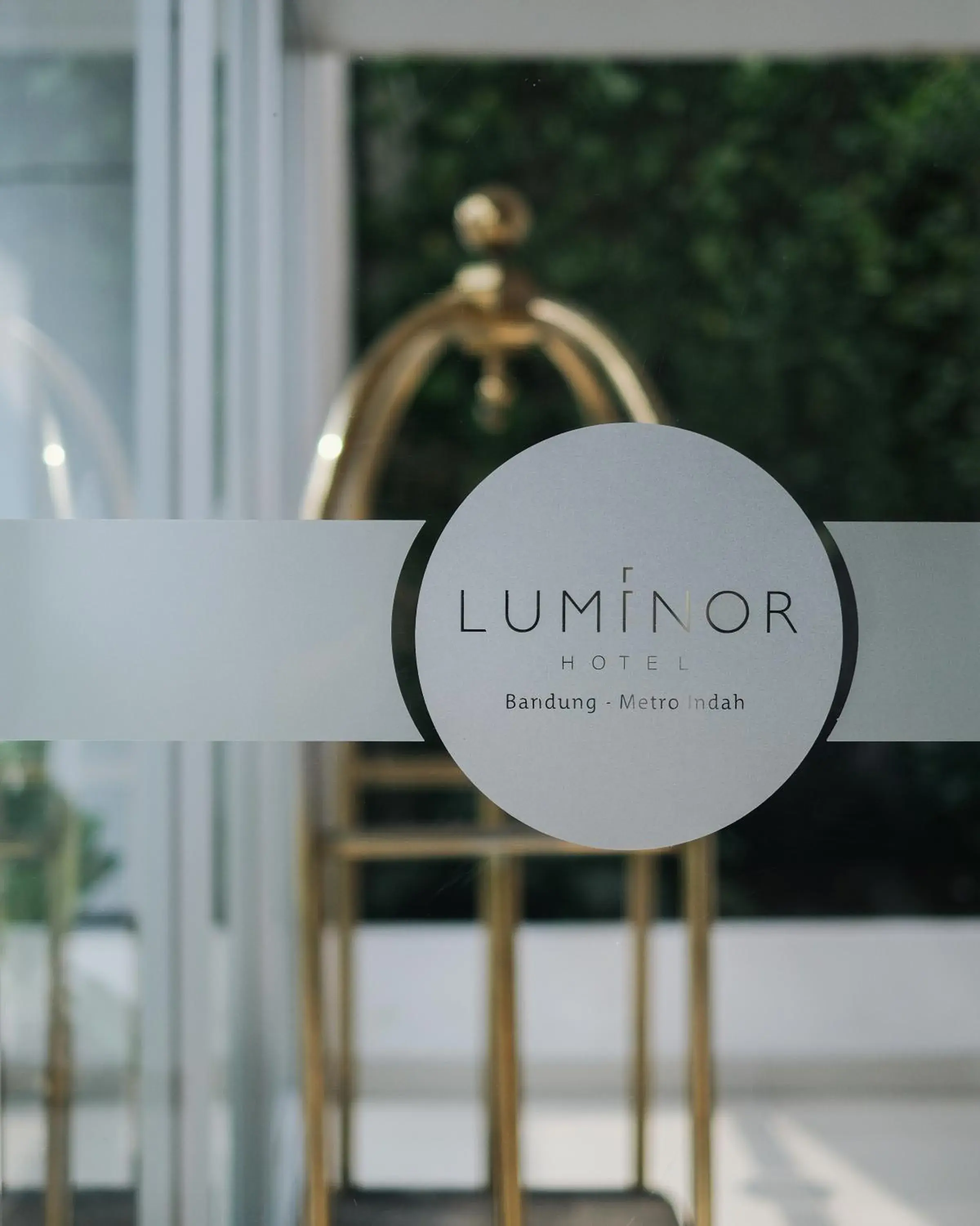 Lobby or reception, Property Logo/Sign in Luminor Hotel Metro Indah - Bandung by WH
