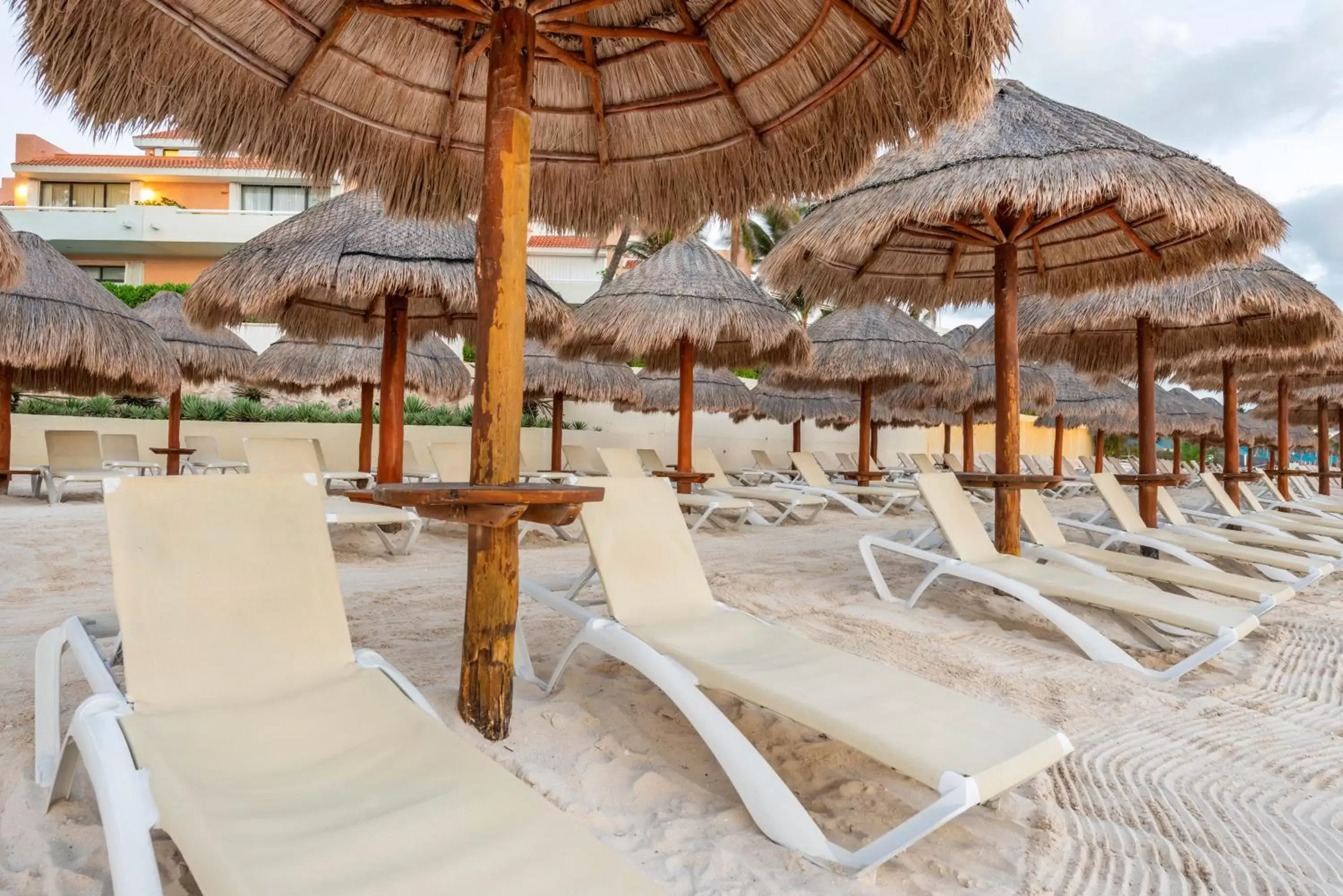 Beach in Wyndham Grand Cancun All Inclusive Resort & Villas