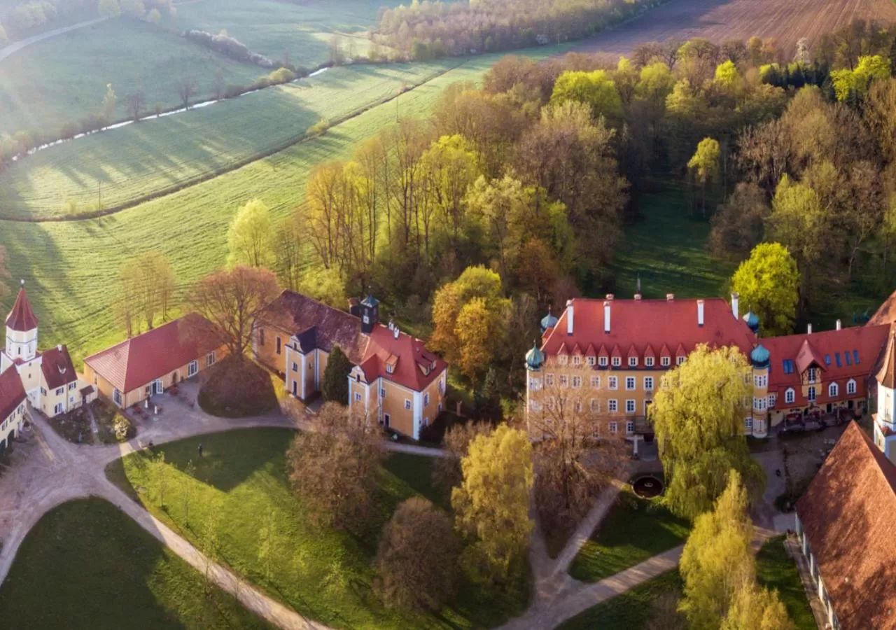 Bird's eye view in Naturschlosshotel Blumenthal